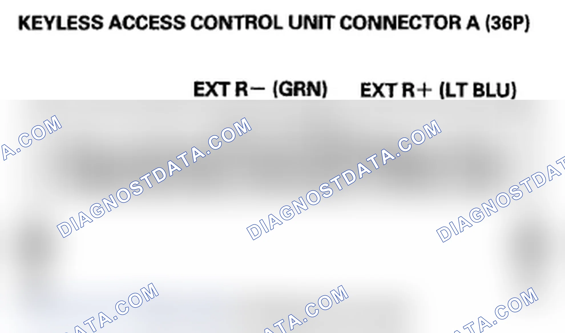 Scheme 110: DTC B1664: Rear Interior LF Antenna Circuit Open or Short