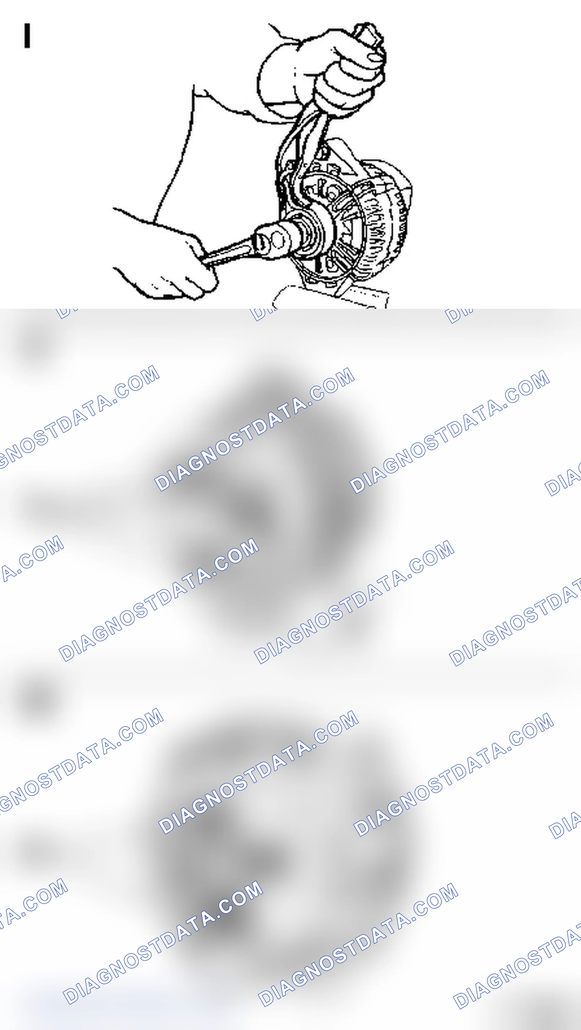 Compact Alternator, Disassemble (Bosch) (Bosch)