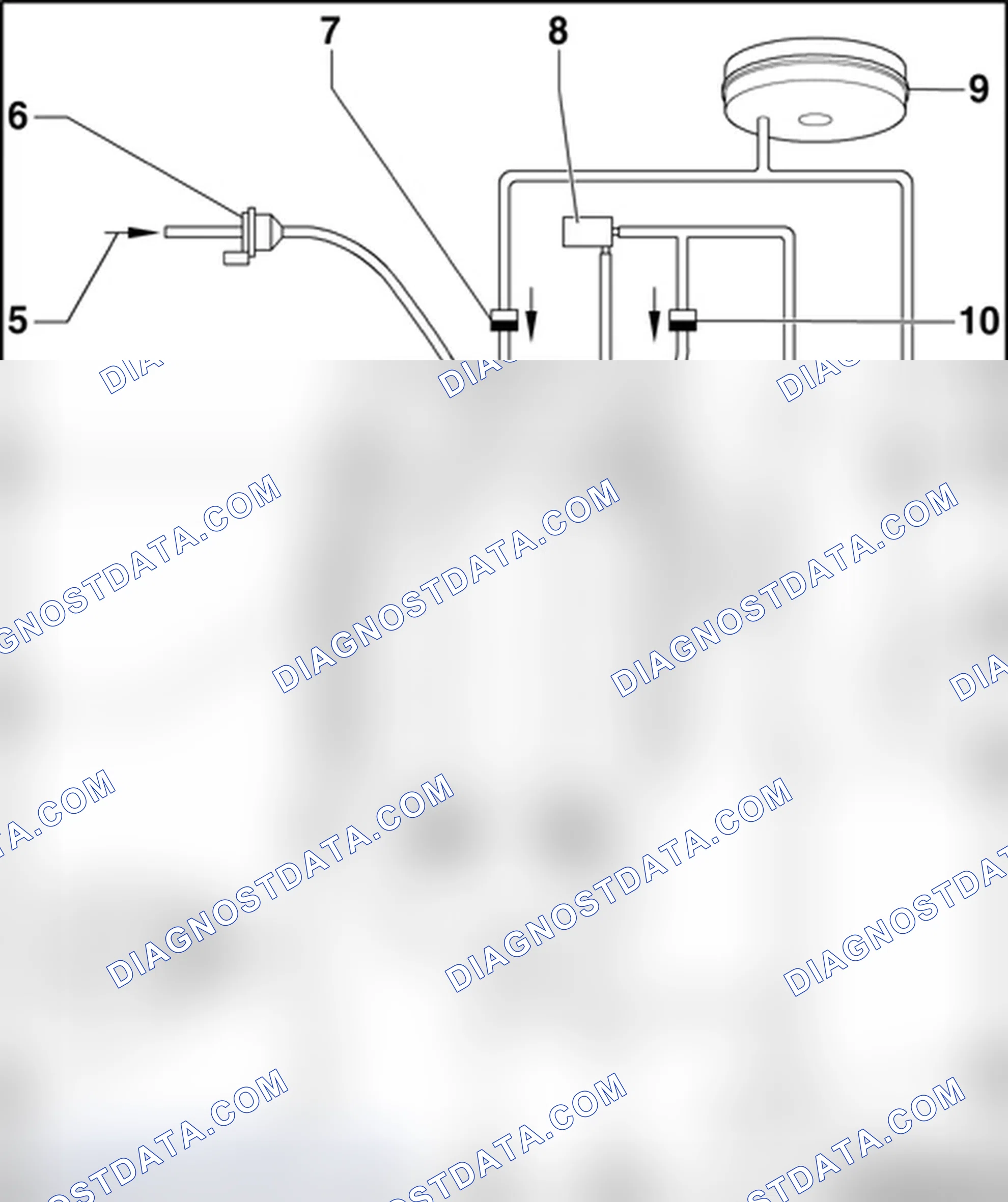 Scheme 576: VACUUM HOSE DIAGRAM(S)