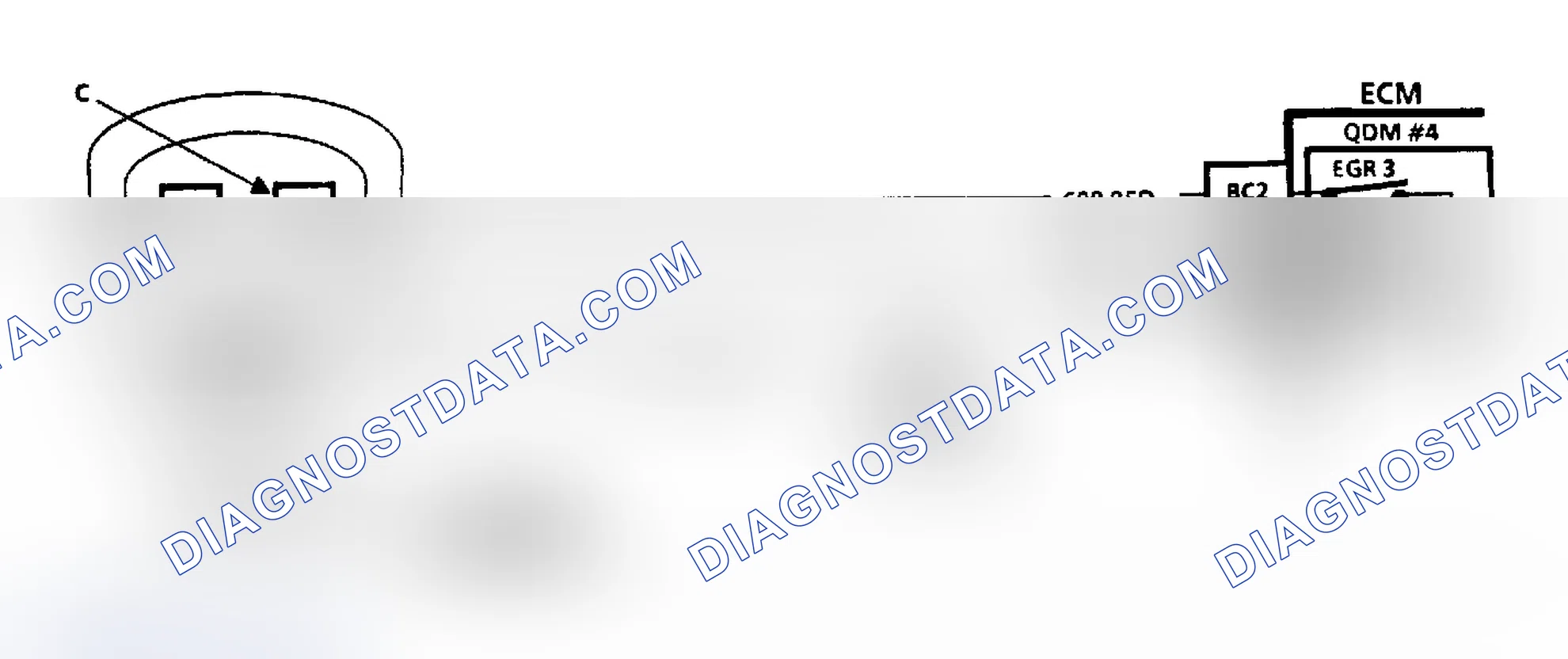 Scheme 266: Chart C7 Schematic, Exhaust Gas Recirculation (3.8L)