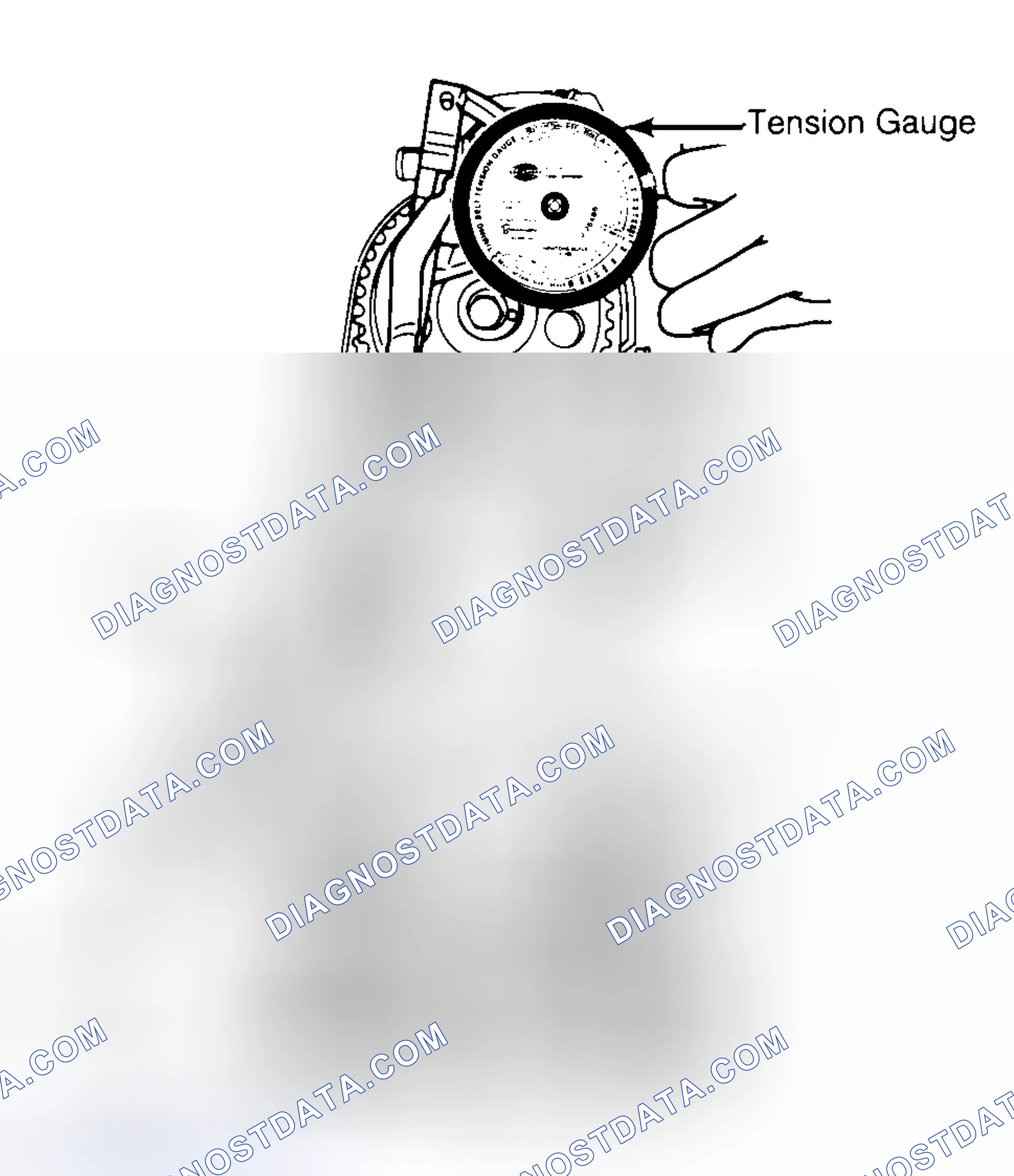 Scheme 3: Adjusting Typical Timing Belt Tension