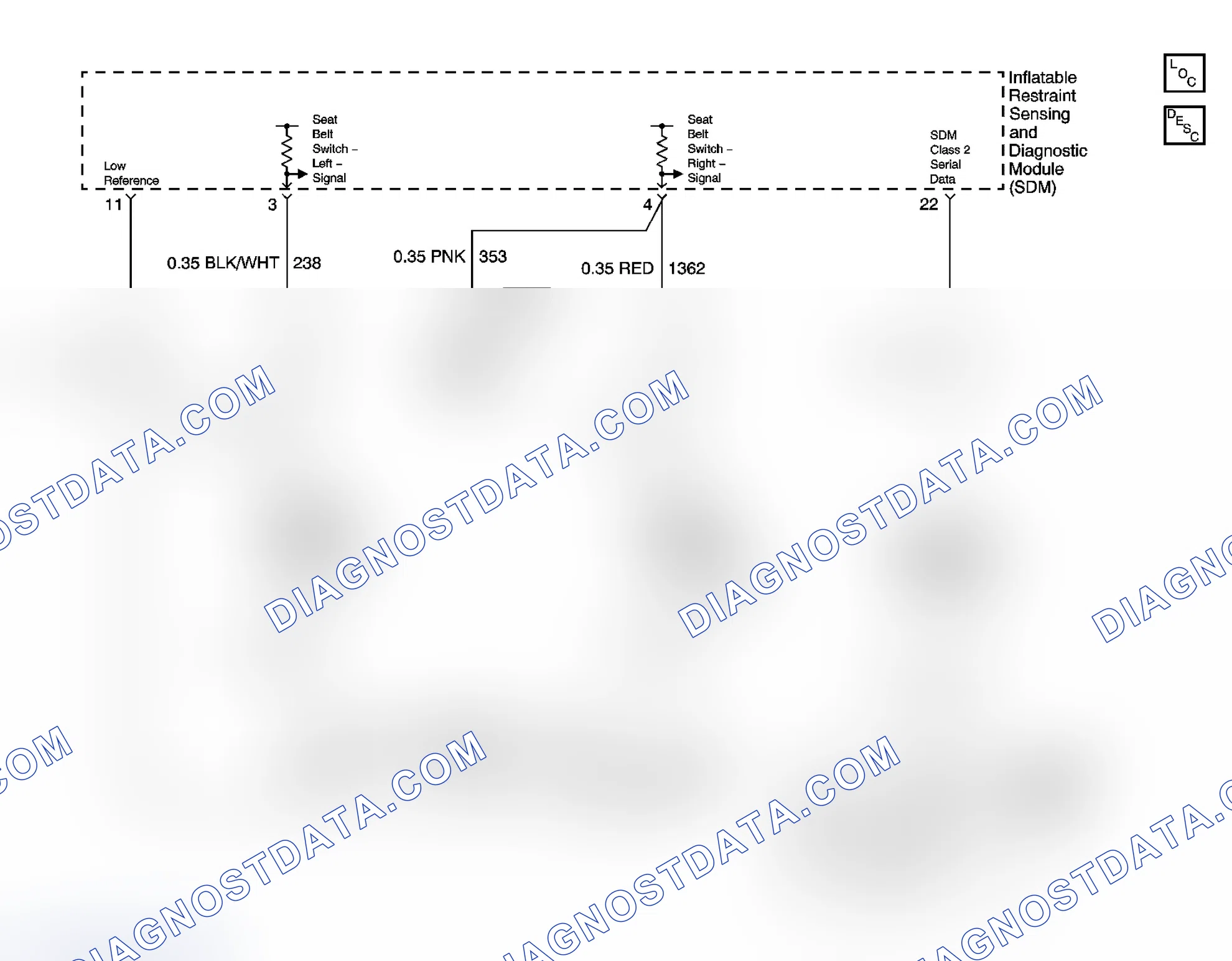 Scheme 1: Seat Belt Schematics