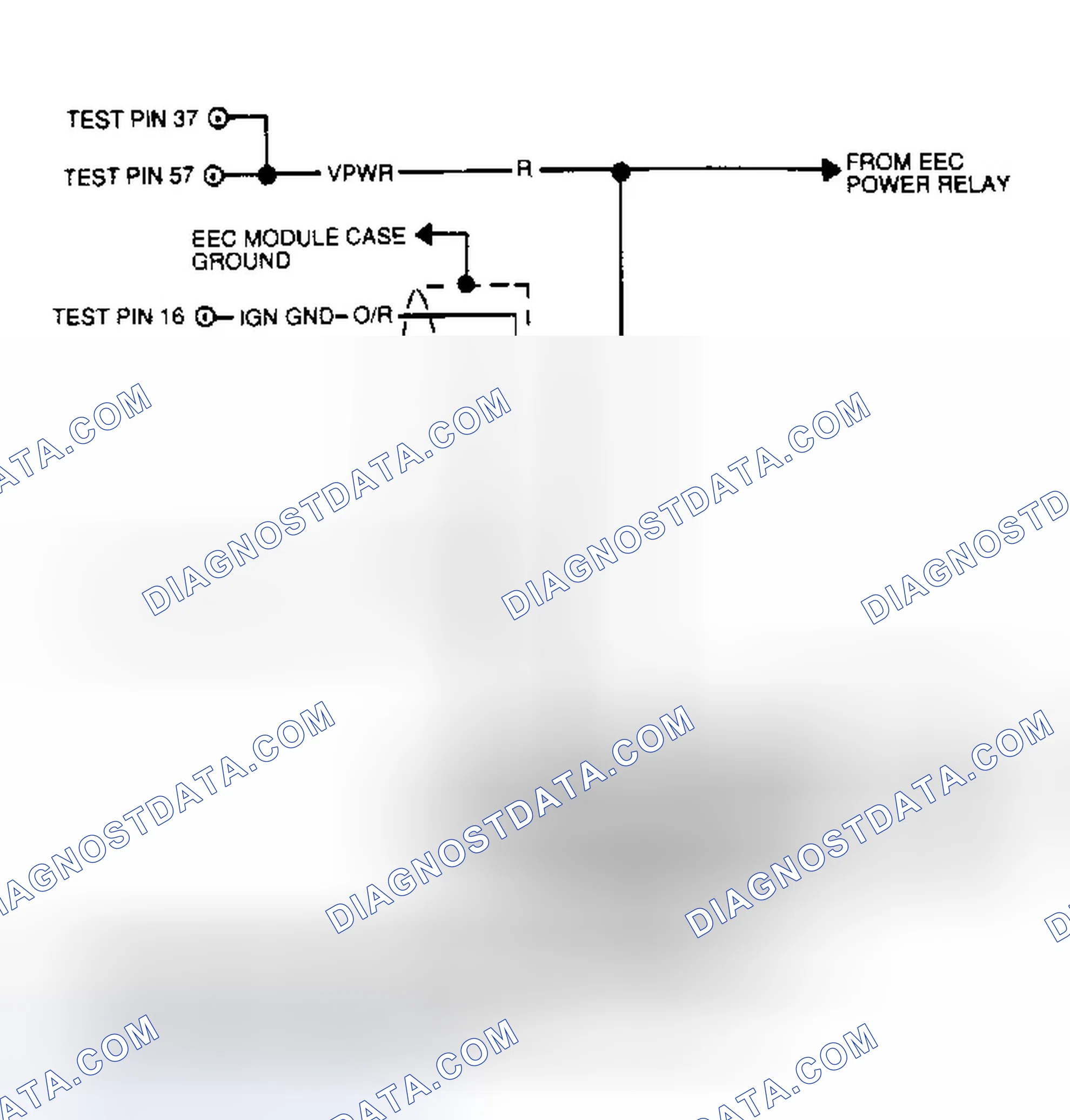 Scheme 103: IDM Schematic (Crown Victoria, Grand Marquis & Town Car)
