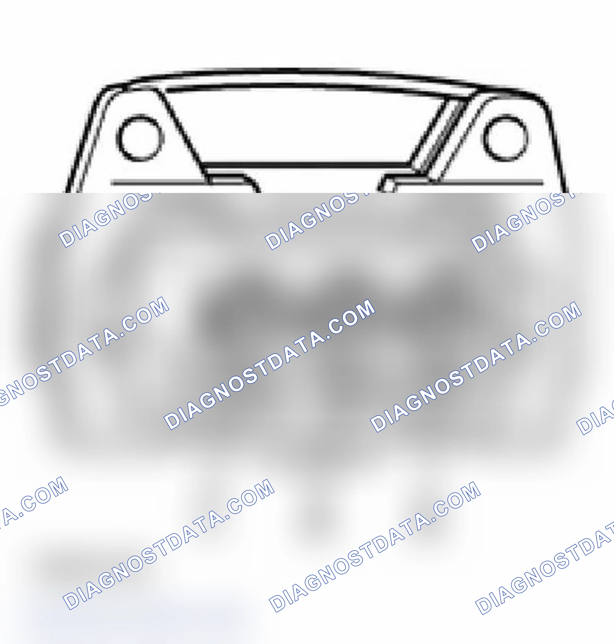 Scheme 644: Identifying MAF Sensor Harness Connector Terminals (Engine Code AHA)