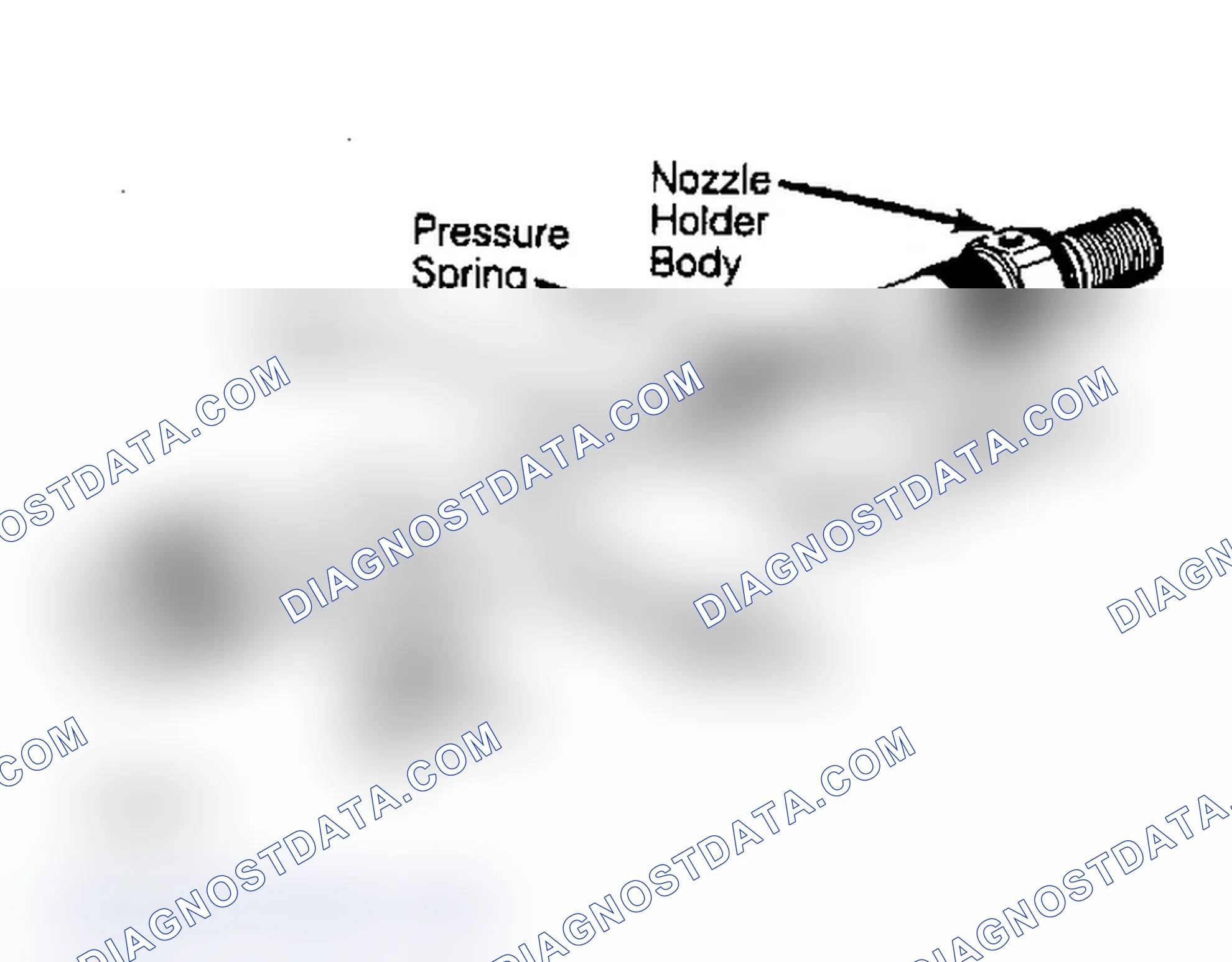 Scheme 43: Exploded View of Fuel Injection Nozzle