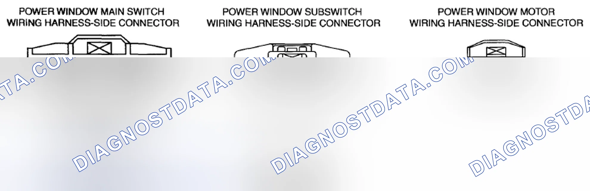 Scheme 9: No. 1 DOOR GLASS DOES NOT MOVE UP AND DOWN IN AUTOMATIC MODE [POWER WINDOW SYSTEMS (AUTO-OPEN/CLOSE