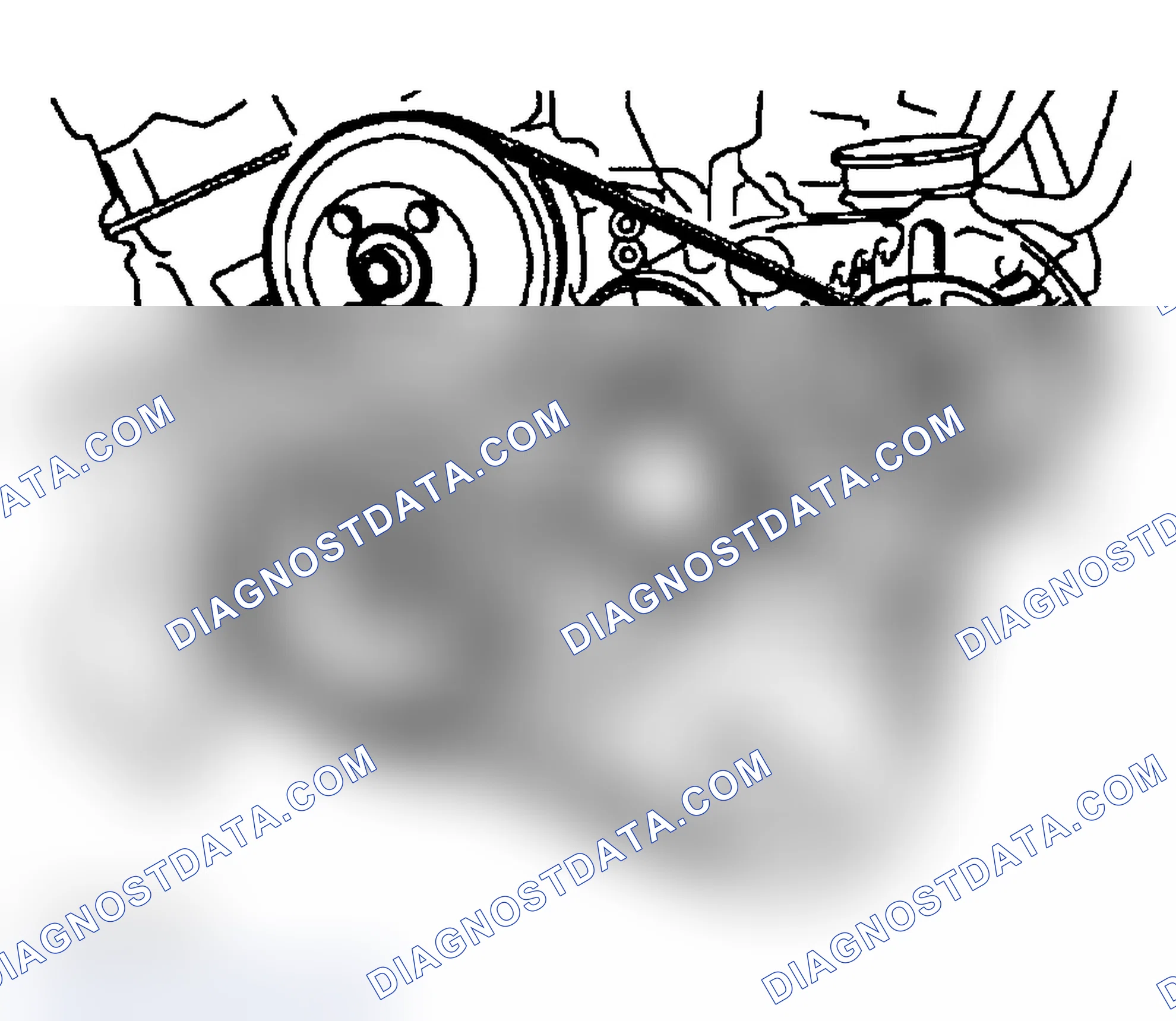 Scheme 4: Drive Belt Routing (M52, M54 & S52)