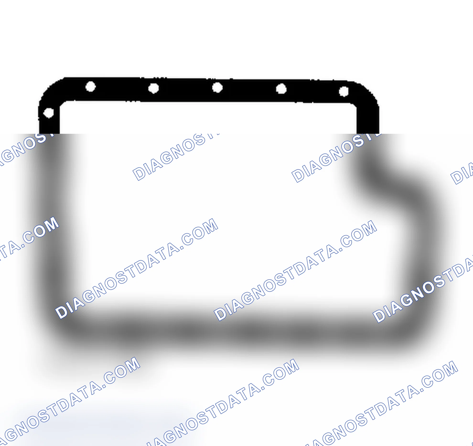 Scheme 161: Oil Pan Gasket (E4OD) ID