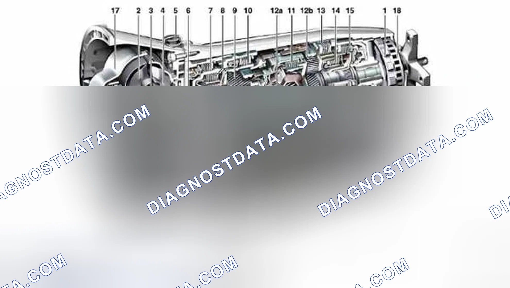 Scheme 359: Identifying Multi-Disk Brake - Transmission 722.9