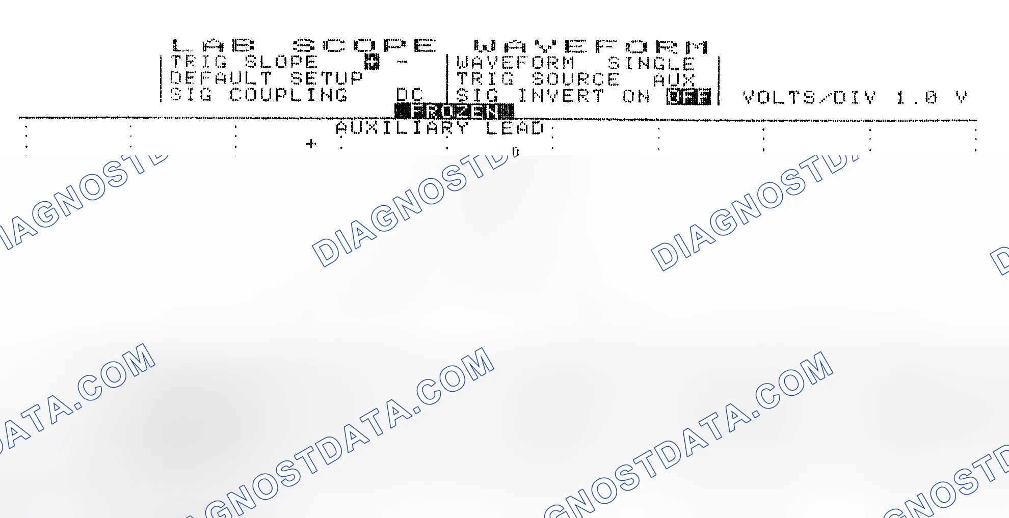 Scheme 19: Single Injector w/Excessive Current Flow - Current Pattern