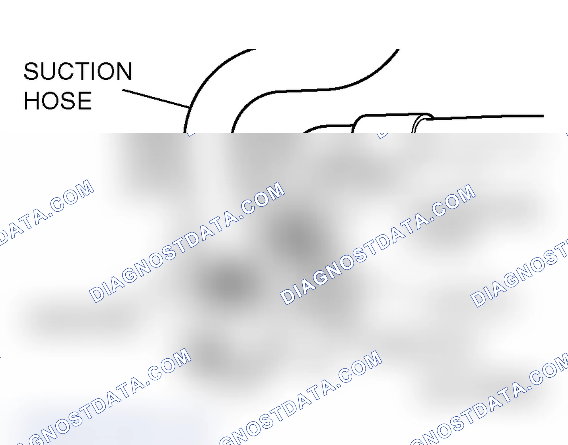 Scheme 198: >> B << PRESSURE HOSE/SUCTION HOSE INSTALLATION