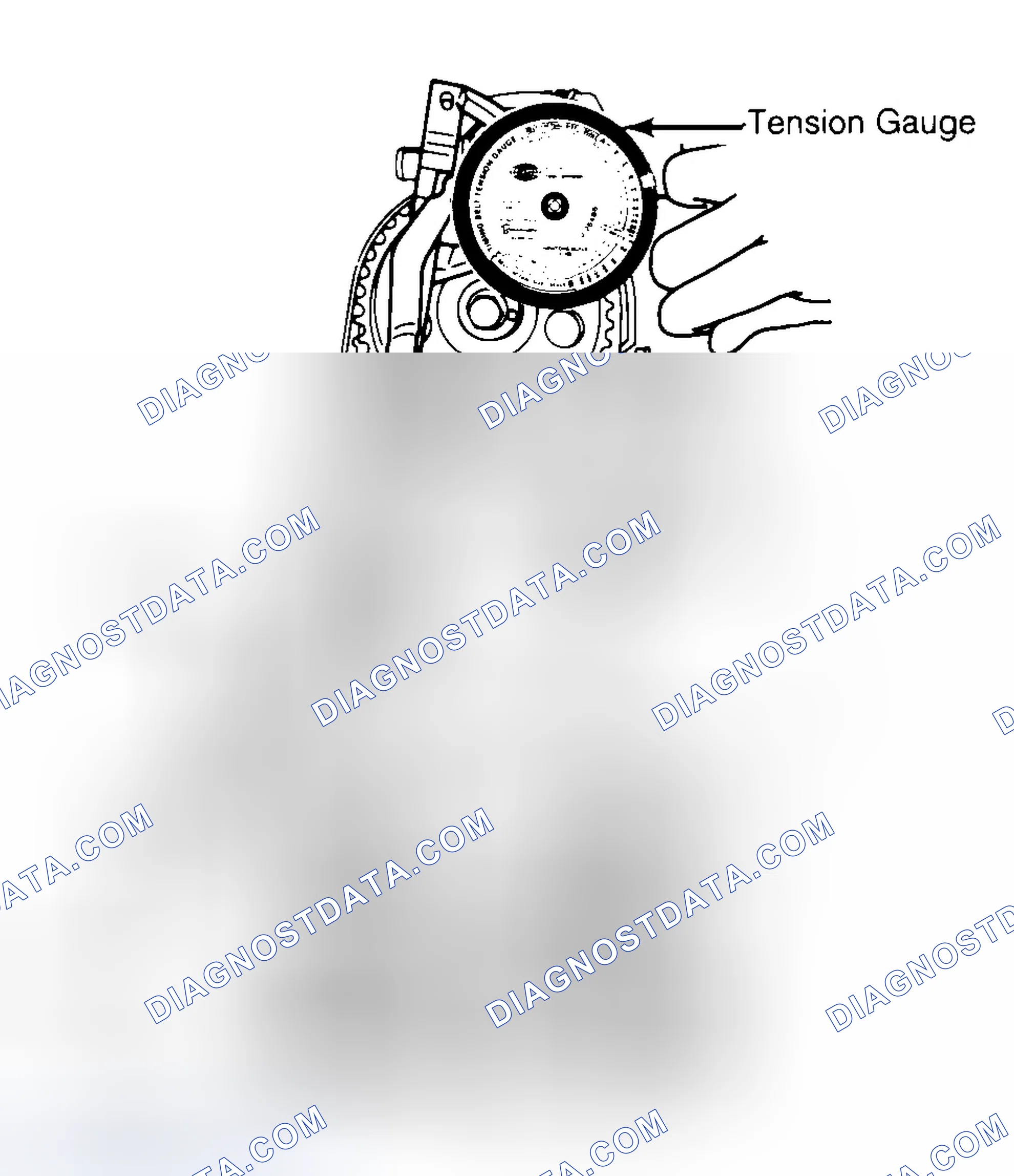 Scheme 3: Adjusting Typical Timing Belt Tension
