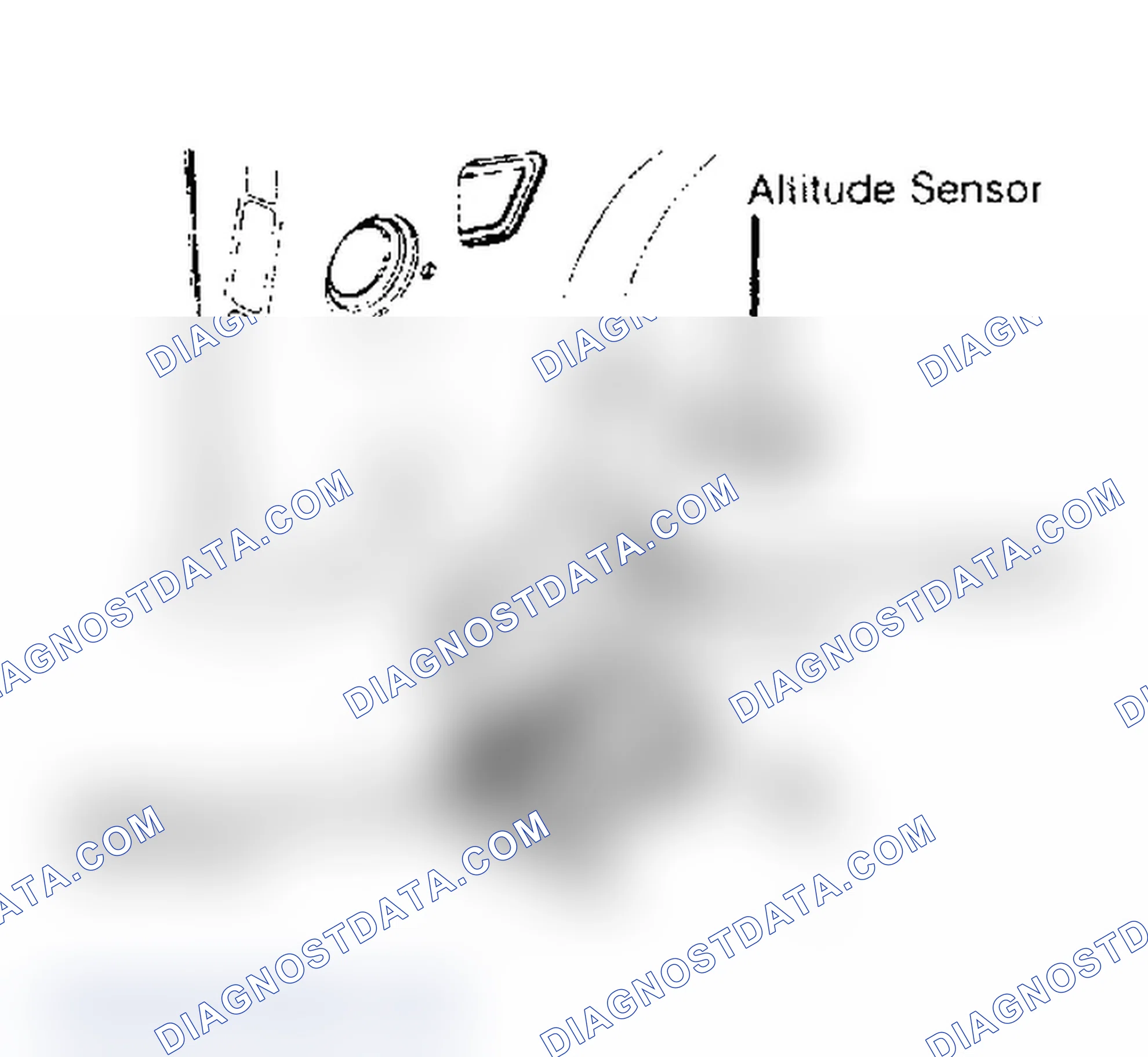 Scheme 23: Location of Ignition Control Unit & Altitude Sensor