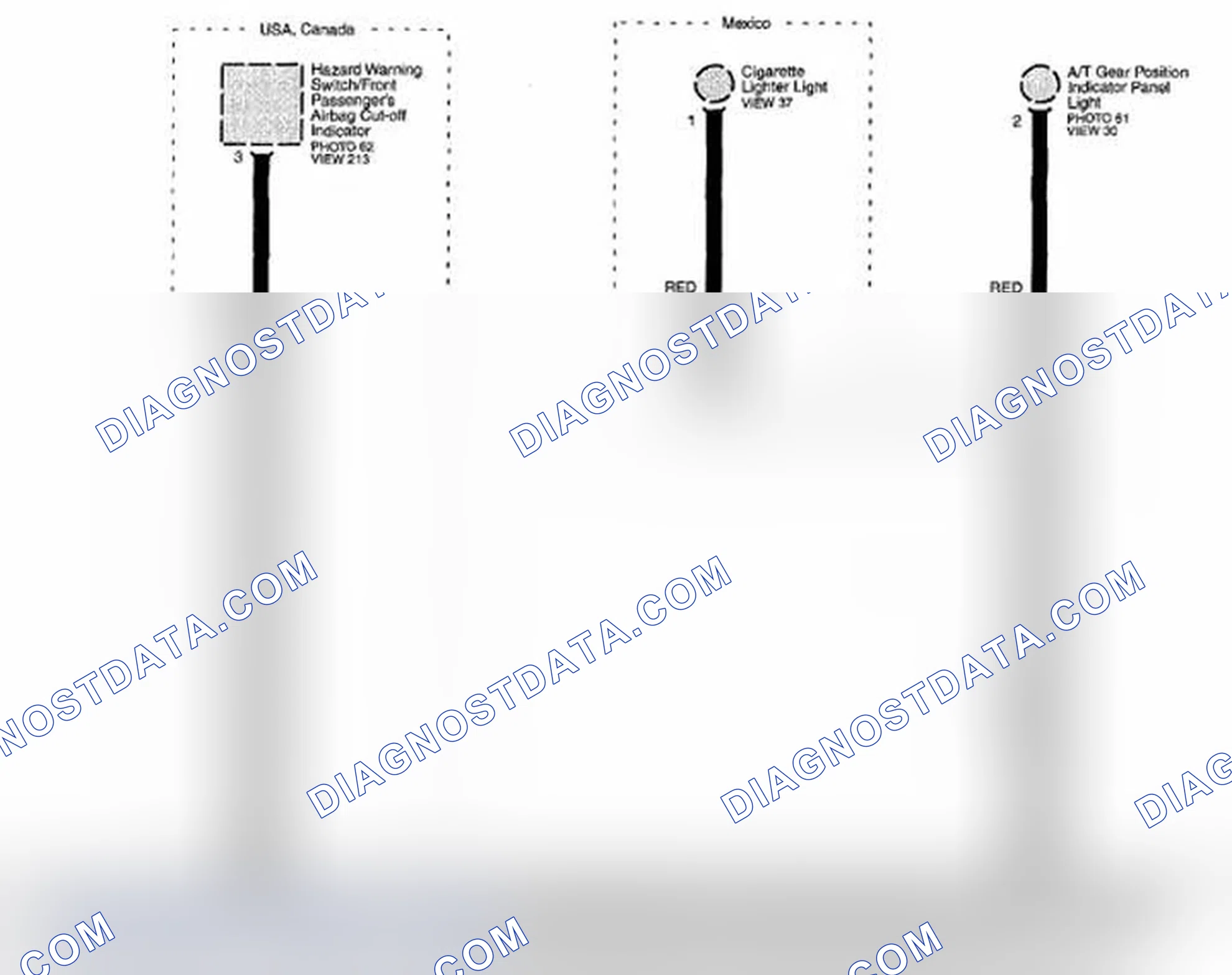 Scheme 168: Illumination (Negative) Circuit Diagram - LEDs (Page 15-14)