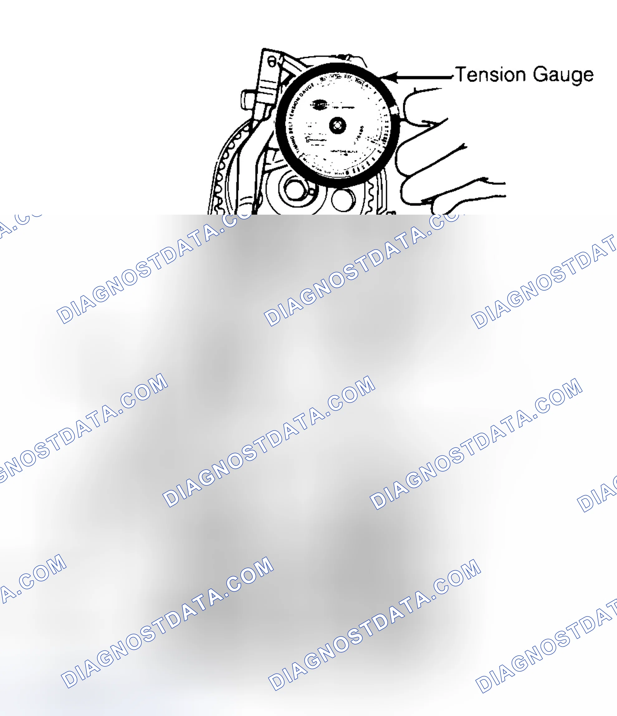 Scheme 3: Adjusting Typical Timing Belt Tension