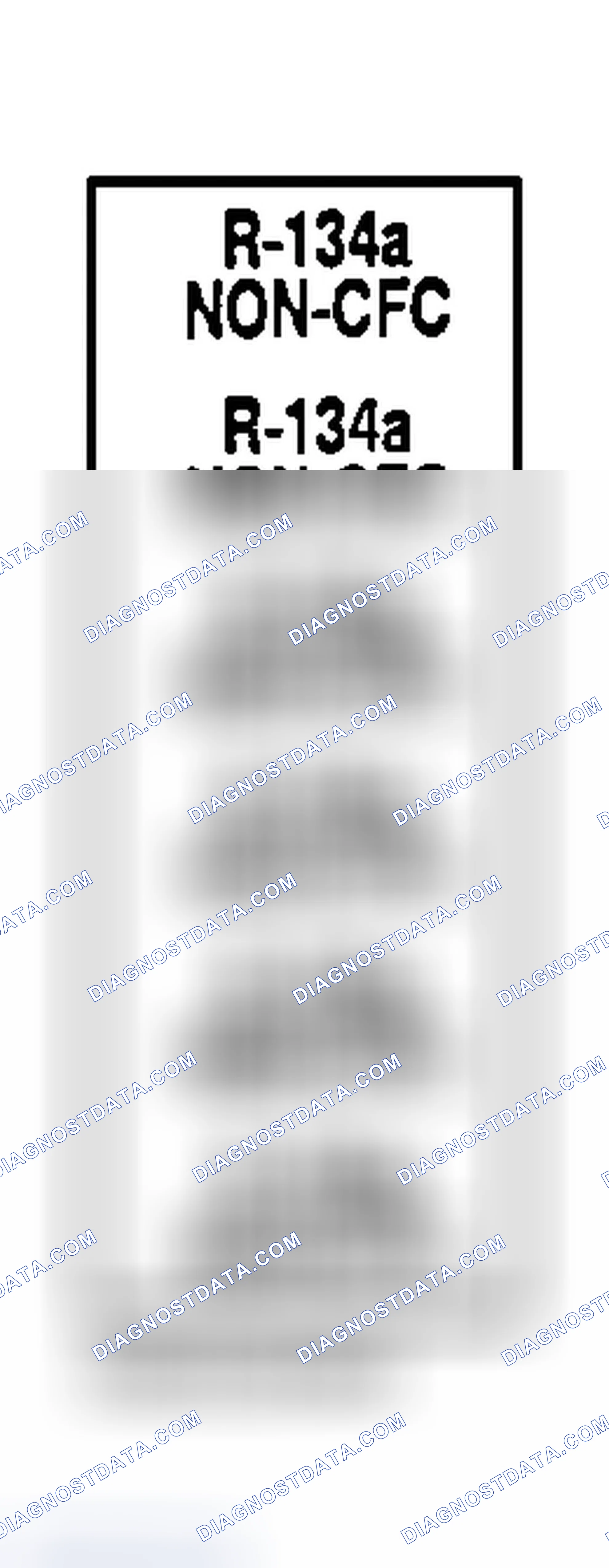 Scheme 5: Underhood A/C Specification Labels