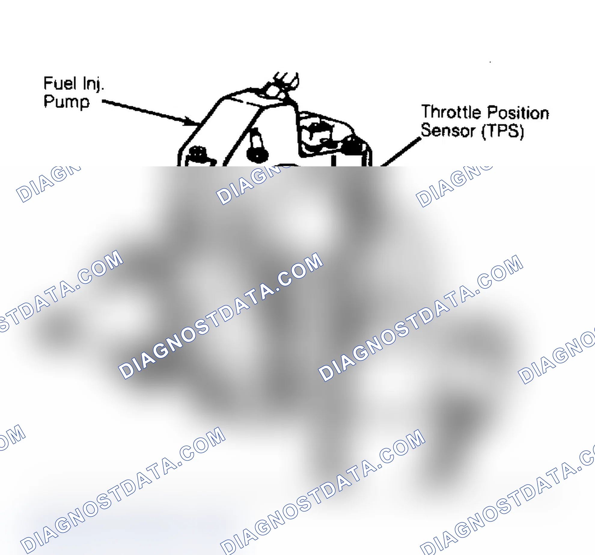 Scheme 48: Throttle Position Sensor Location