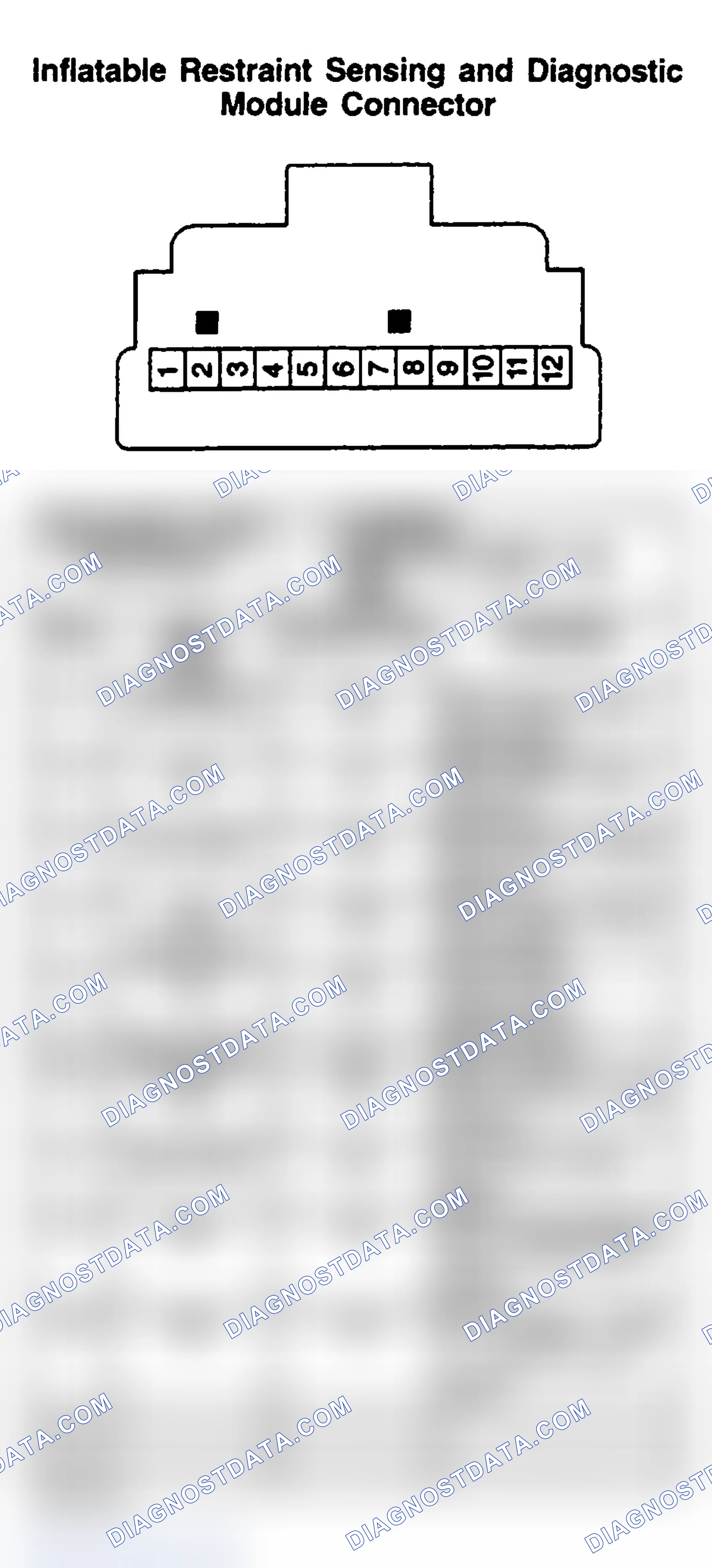 Scheme 190: INFLATABLE RESTRAINT SENSING & DIAGNOSTIC MODULE