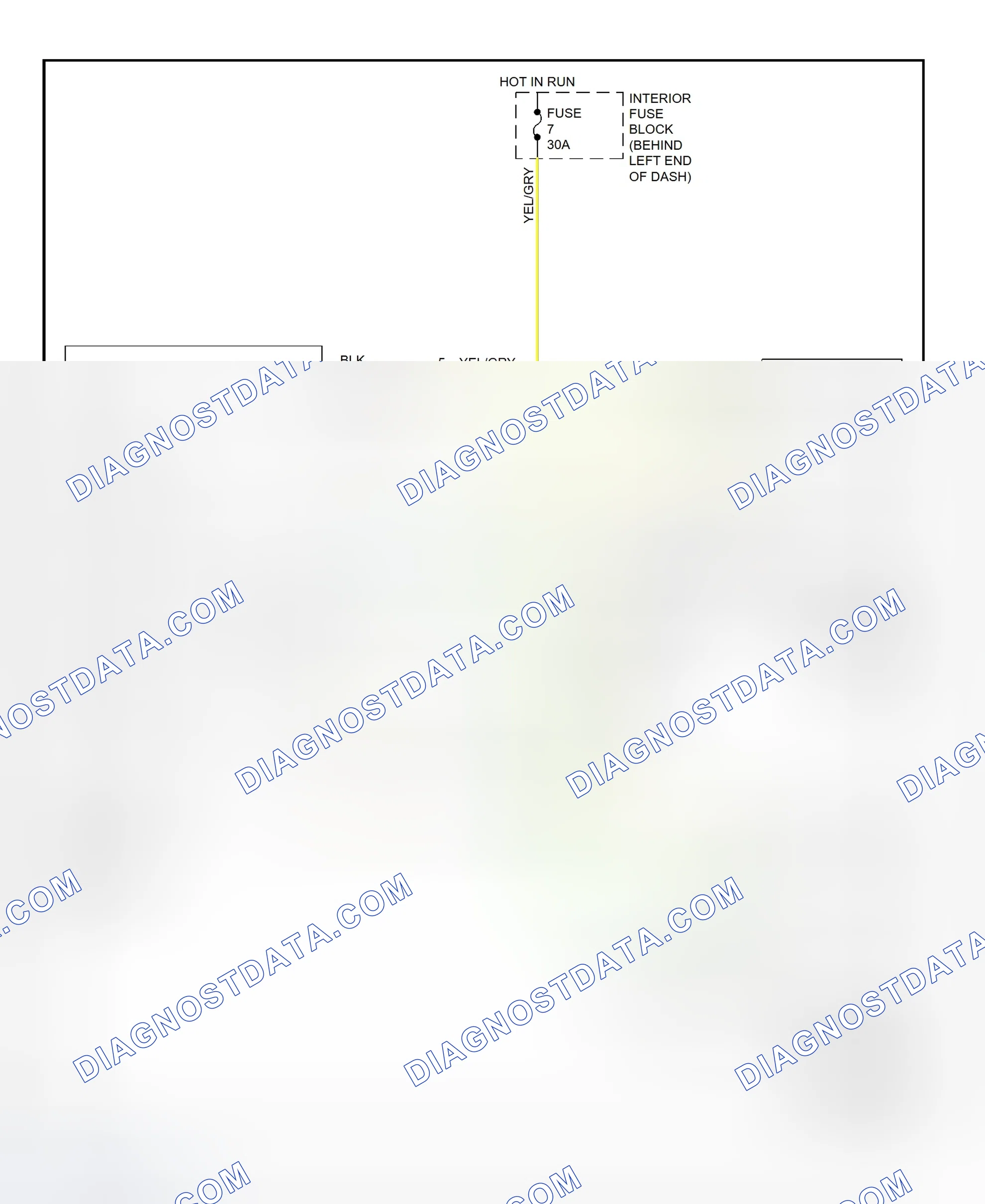 Scheme 3: Power Mirror System Wiring Diagram (1999-2000 9-3)