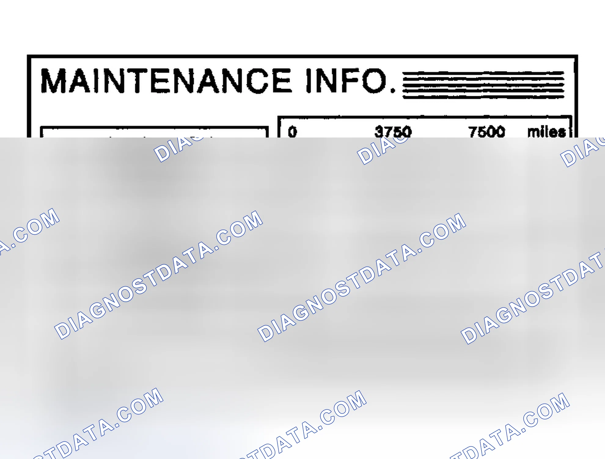 Scheme 5: MAINTENANCE INTERVAL RESET - PROCEDURE 3