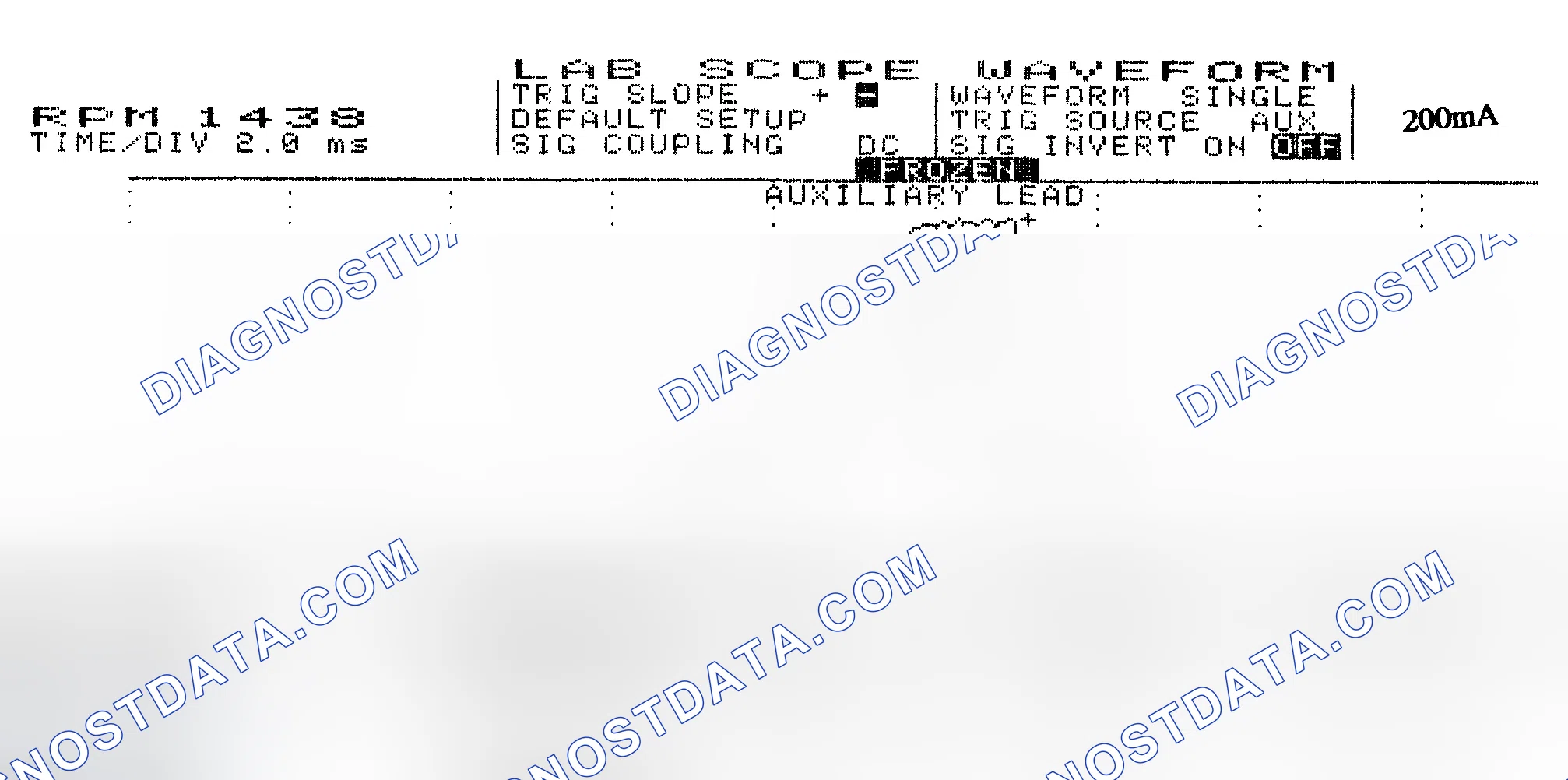 Scheme 15: Single Injector w/Normal Current Flow - Current Pattern