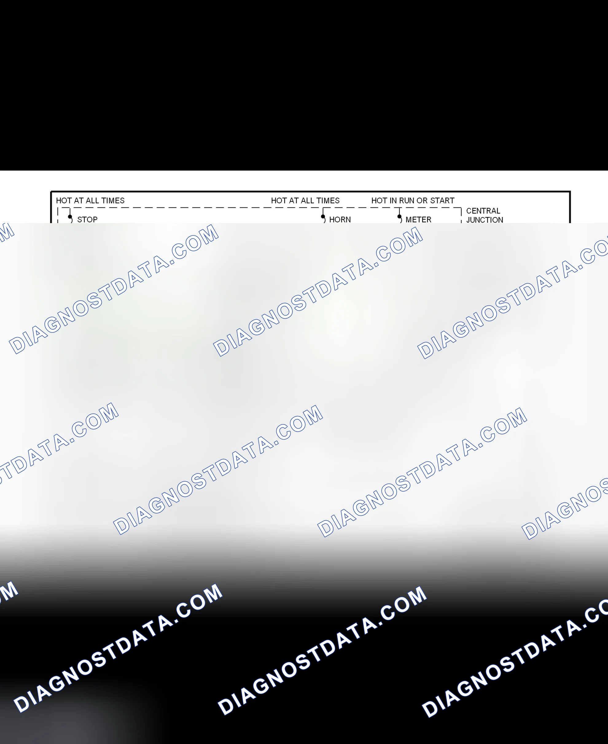 Fig. 211: Shift Interlock System Wiring Diagram (2001 ZX2)