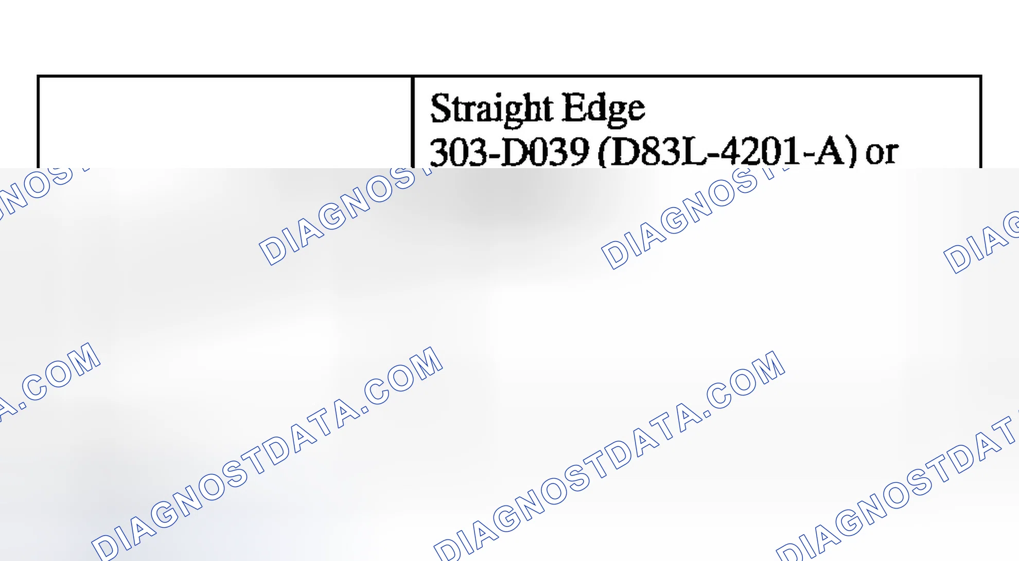 Scheme 904: Exhaust Manifold - Inspection