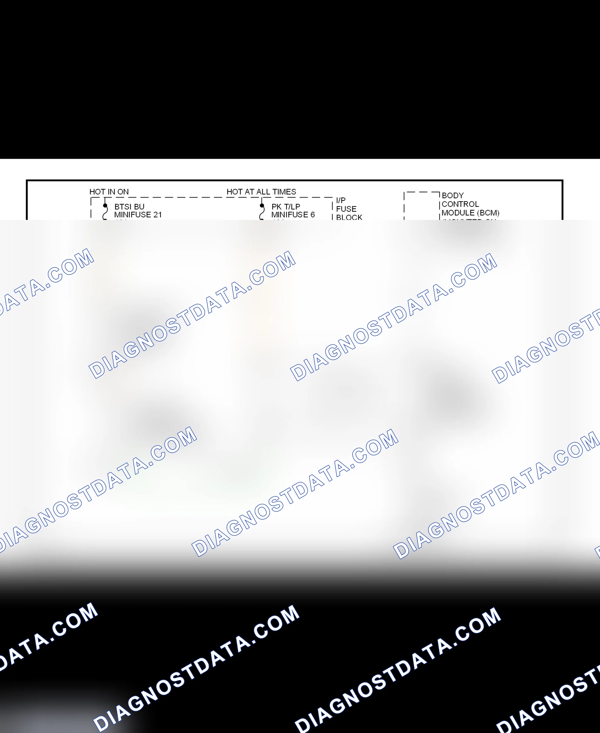 Fig. 31: Shift Interlock System Wiring Diagram (1999 Corvette)