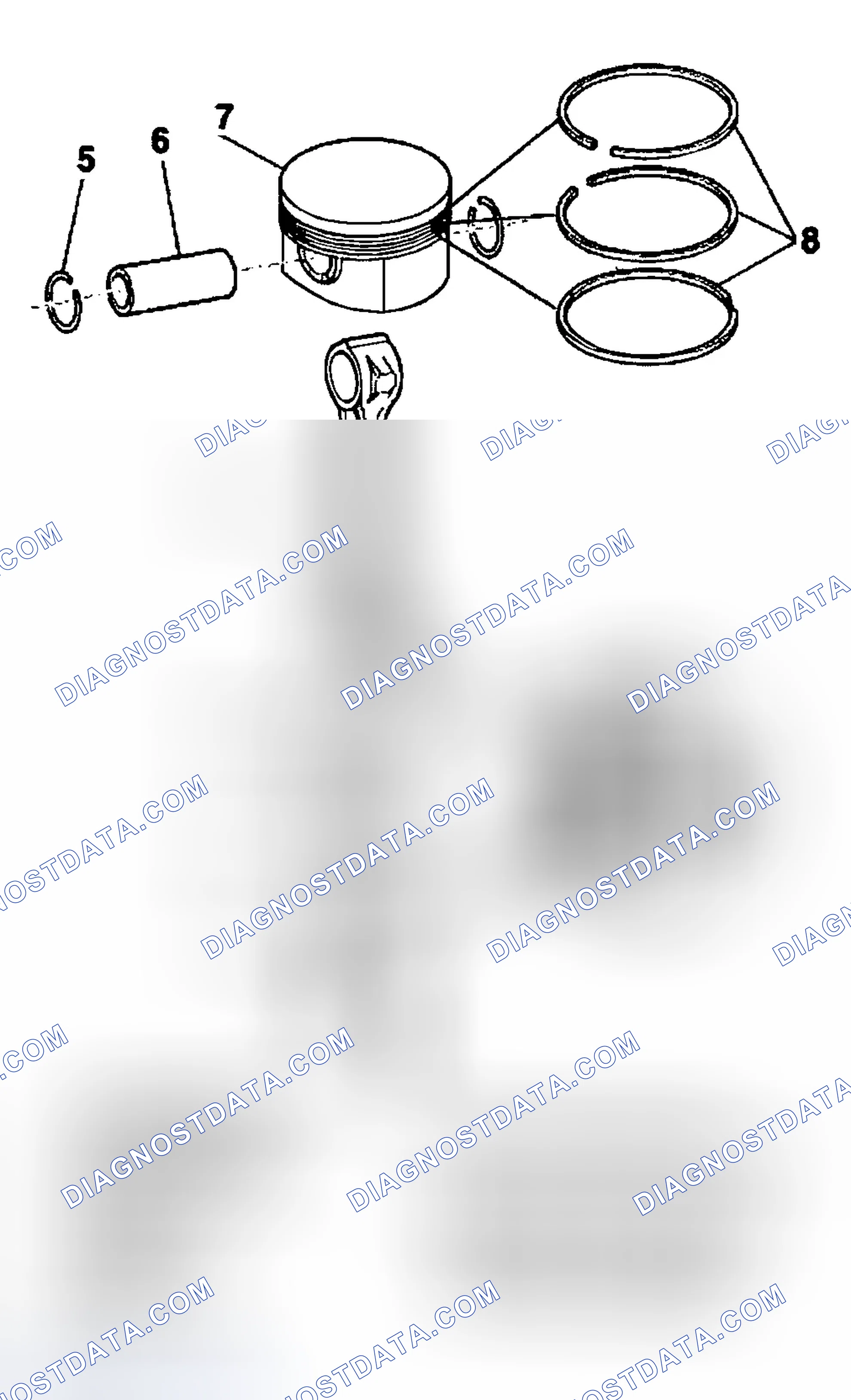 Scheme 228: Piston & Connecting Rod Assembly