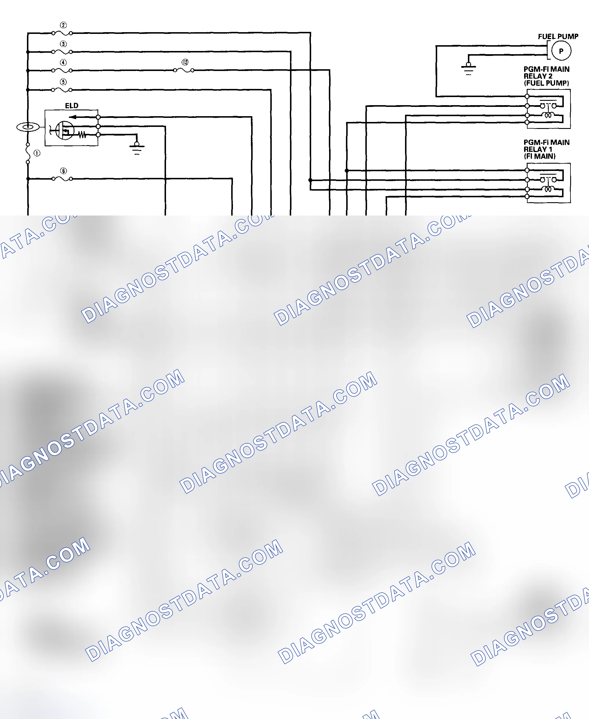 Scheme 25: ECM/PCM Electrical Connections-2002-2004 Models