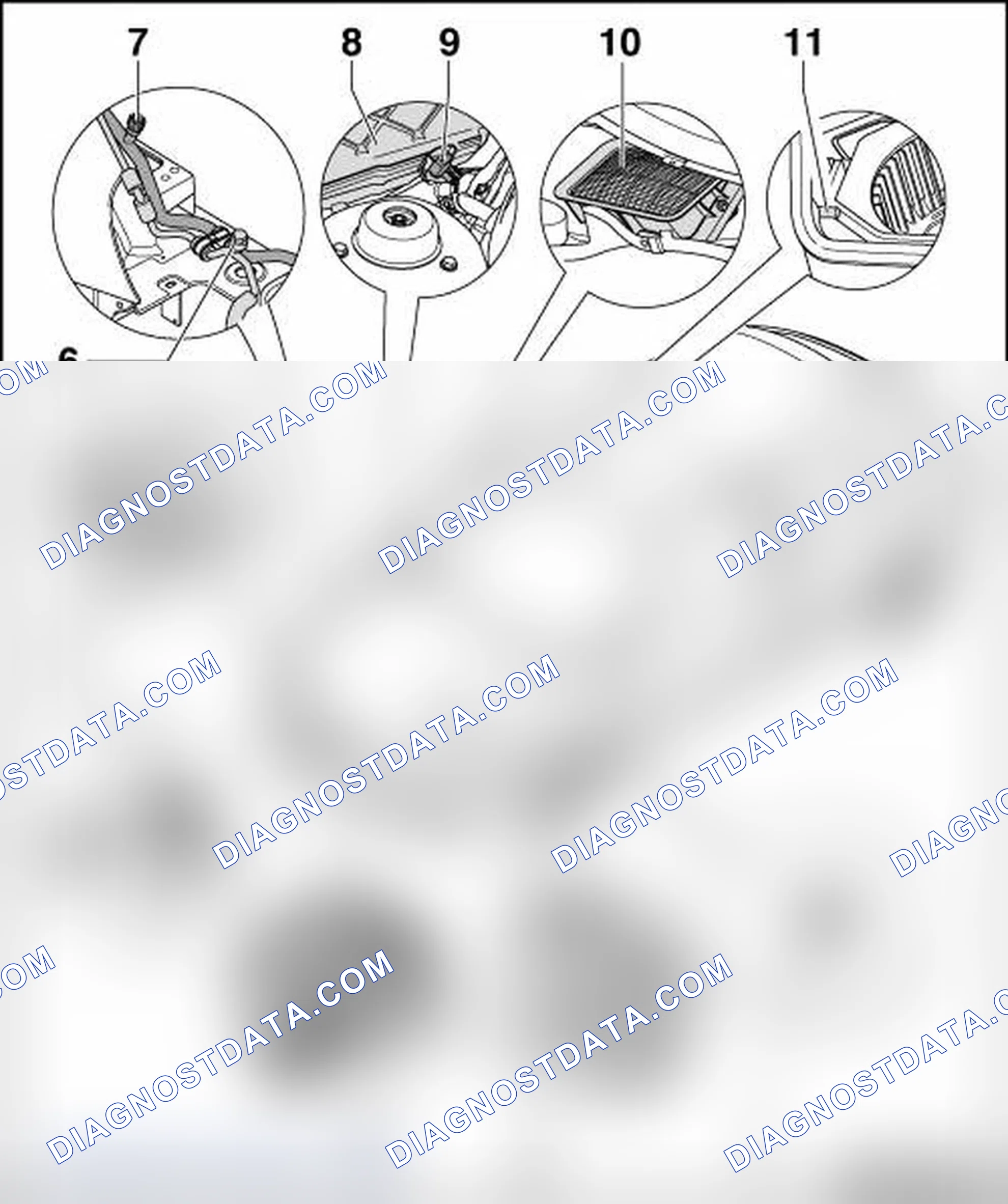 Scheme 10: COMPONENTS OUTSIDE PASSENGER COMPARTMENT, GROUP 2