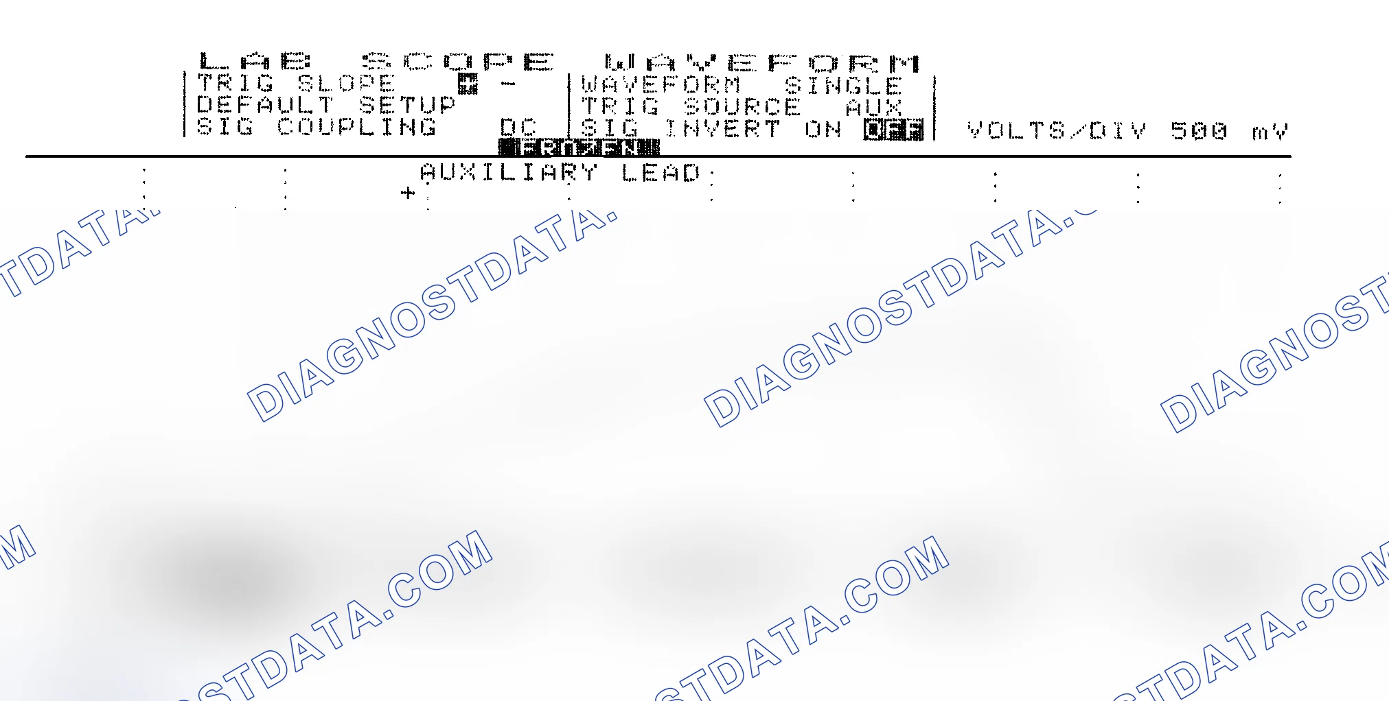 Scheme 14: Single Injector w/Excessive Current Flow - Current Pattern