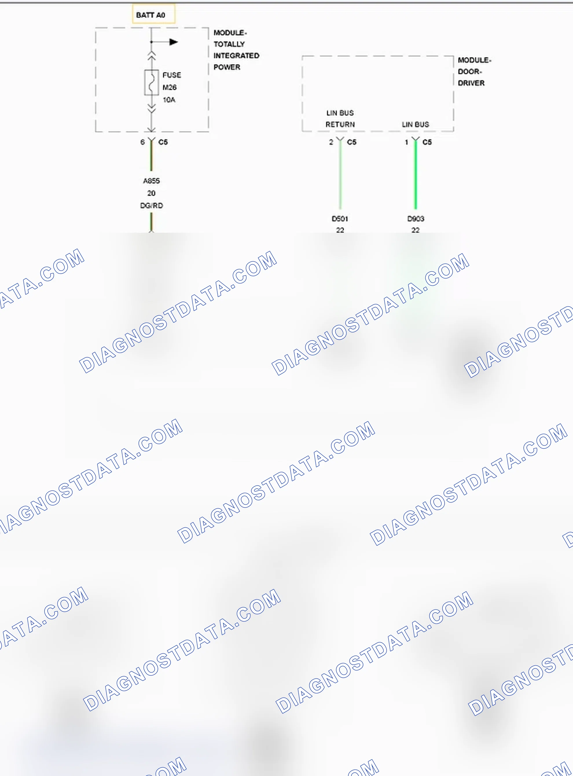Scheme 209: U0037-11-LIN BUS - CIRCUIT SHORT TO GROUND