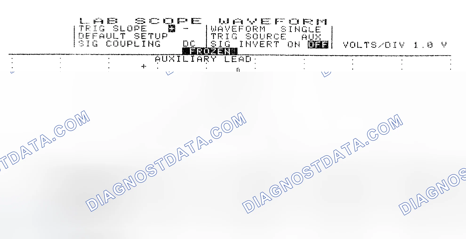 Scheme 19: Single Injector w/Excessive Current Flow - Current Pattern