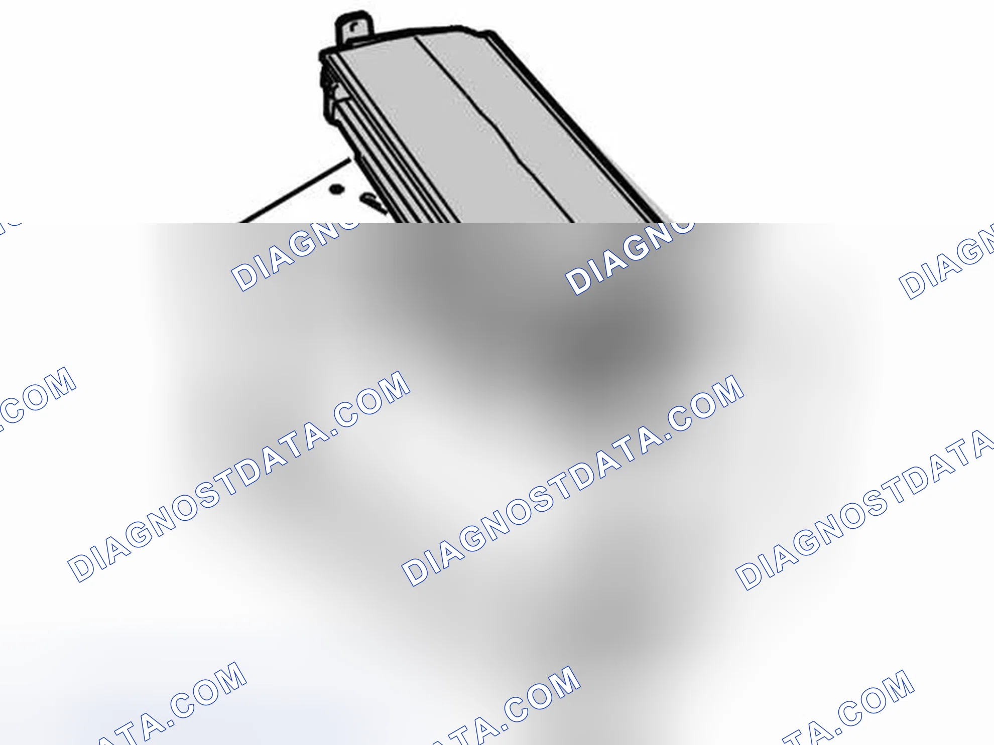 Scheme 132: Installation of passenger side airbag (SRS) in mounting fixture