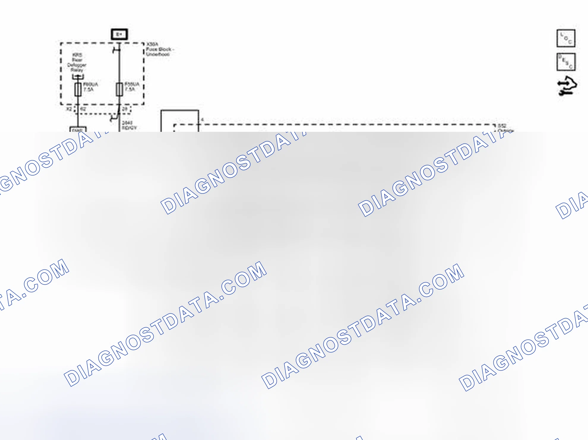 Scheme 2: Outside Rearview Mirror Wiring Schematics