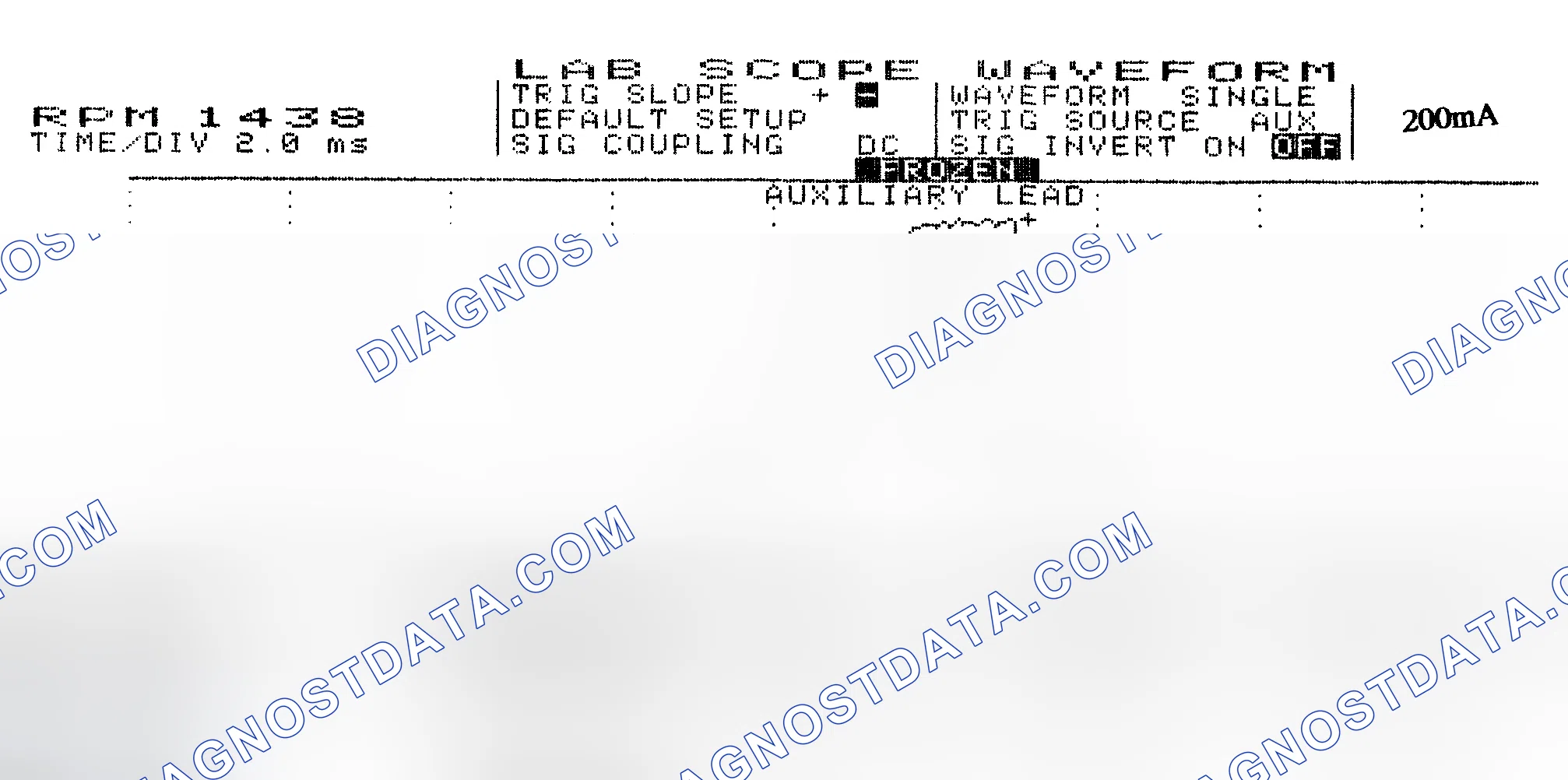 Scheme 15: Single Injector w/Normal Current Flow - Current Pattern