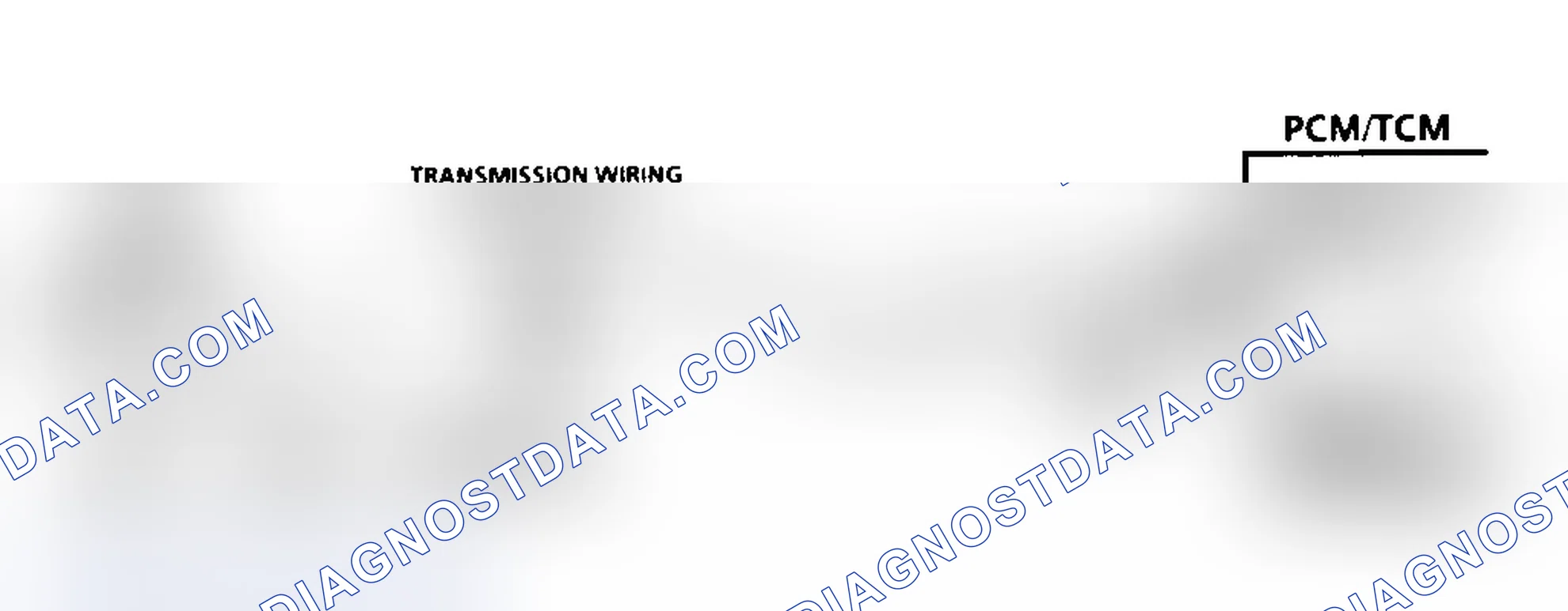Scheme 309: Code 81 Schematic (Diesel) Transmission 2-3 Error