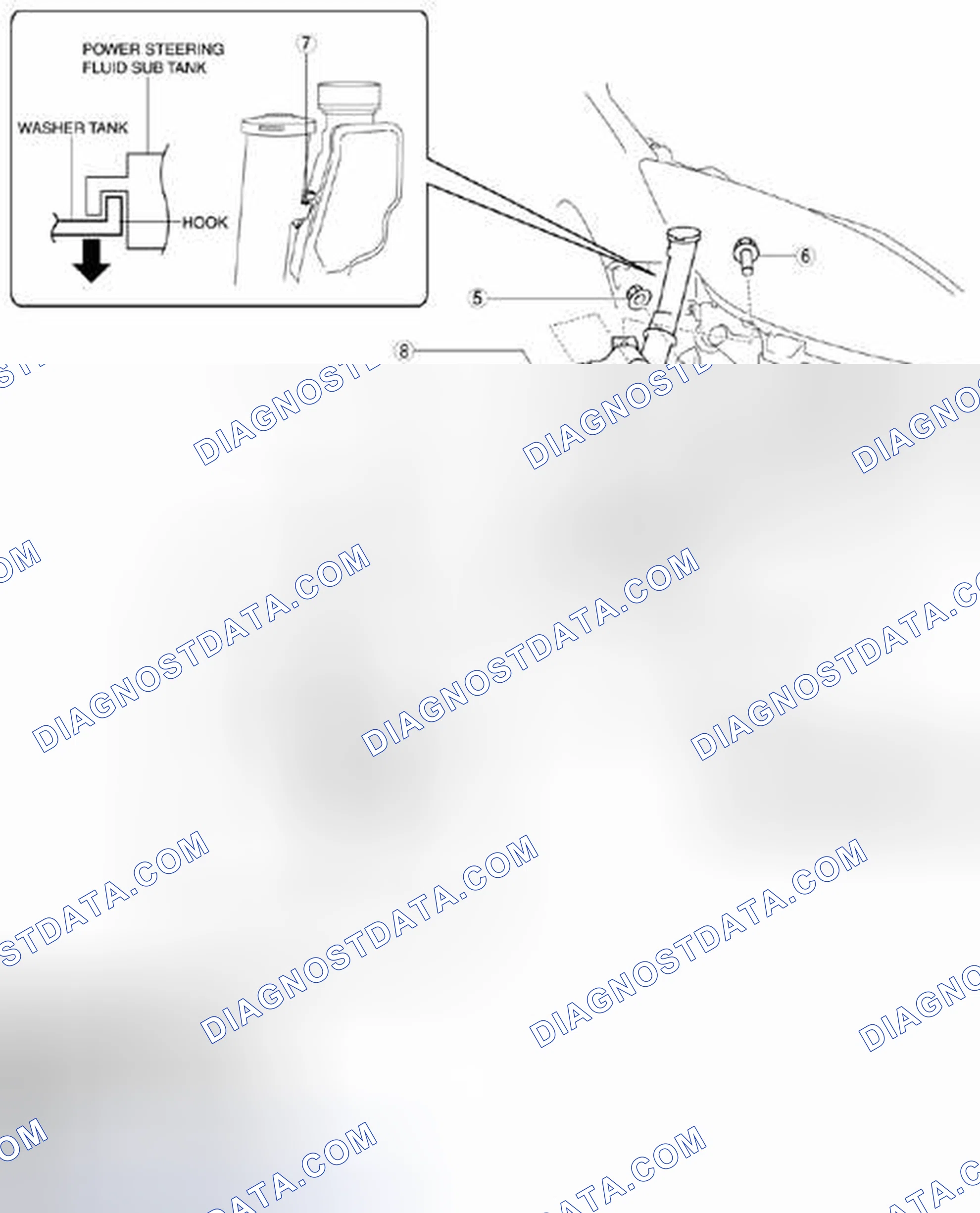 Scheme 13: Vehicles With the Washer Fluid-Level Sensor