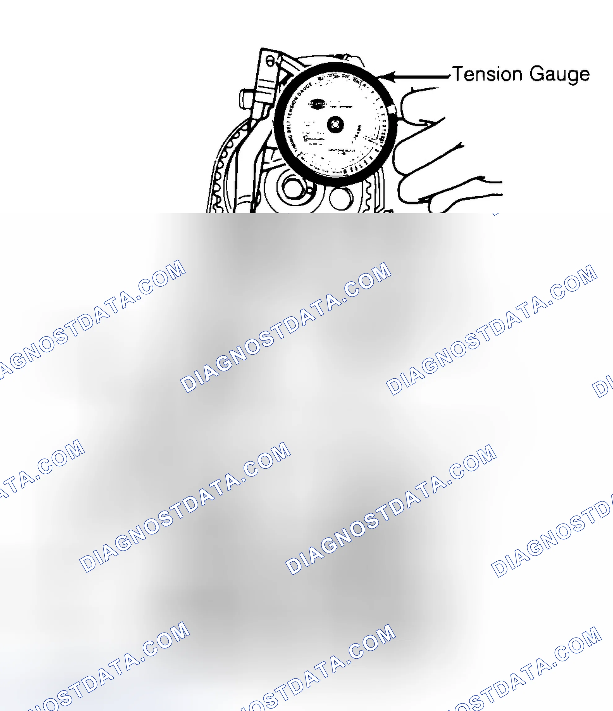 Scheme 3: Adjusting Typical Timing Belt Tension