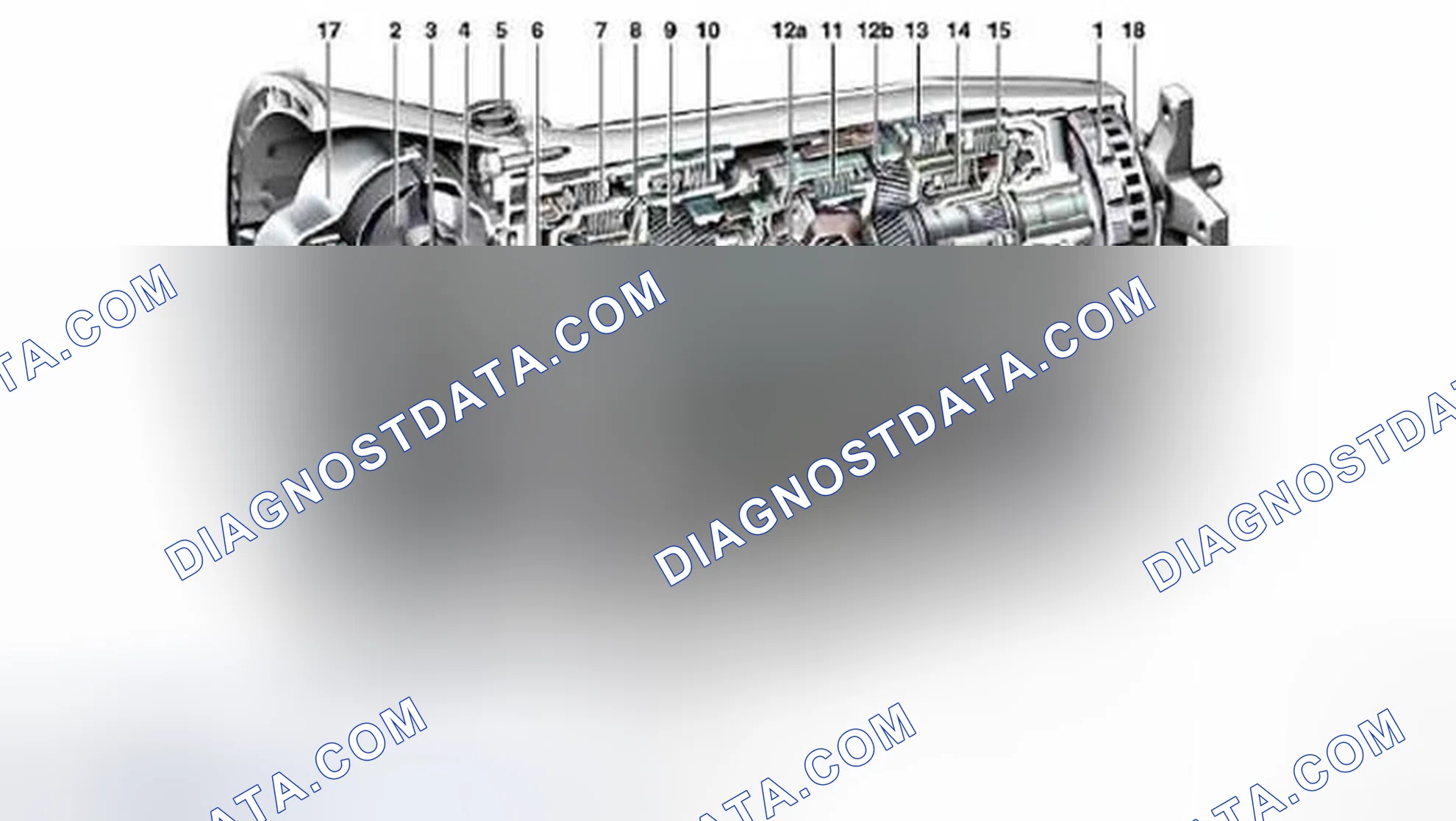 Scheme 67: Identifying Multi-Disk Clutch - Transmission 722.