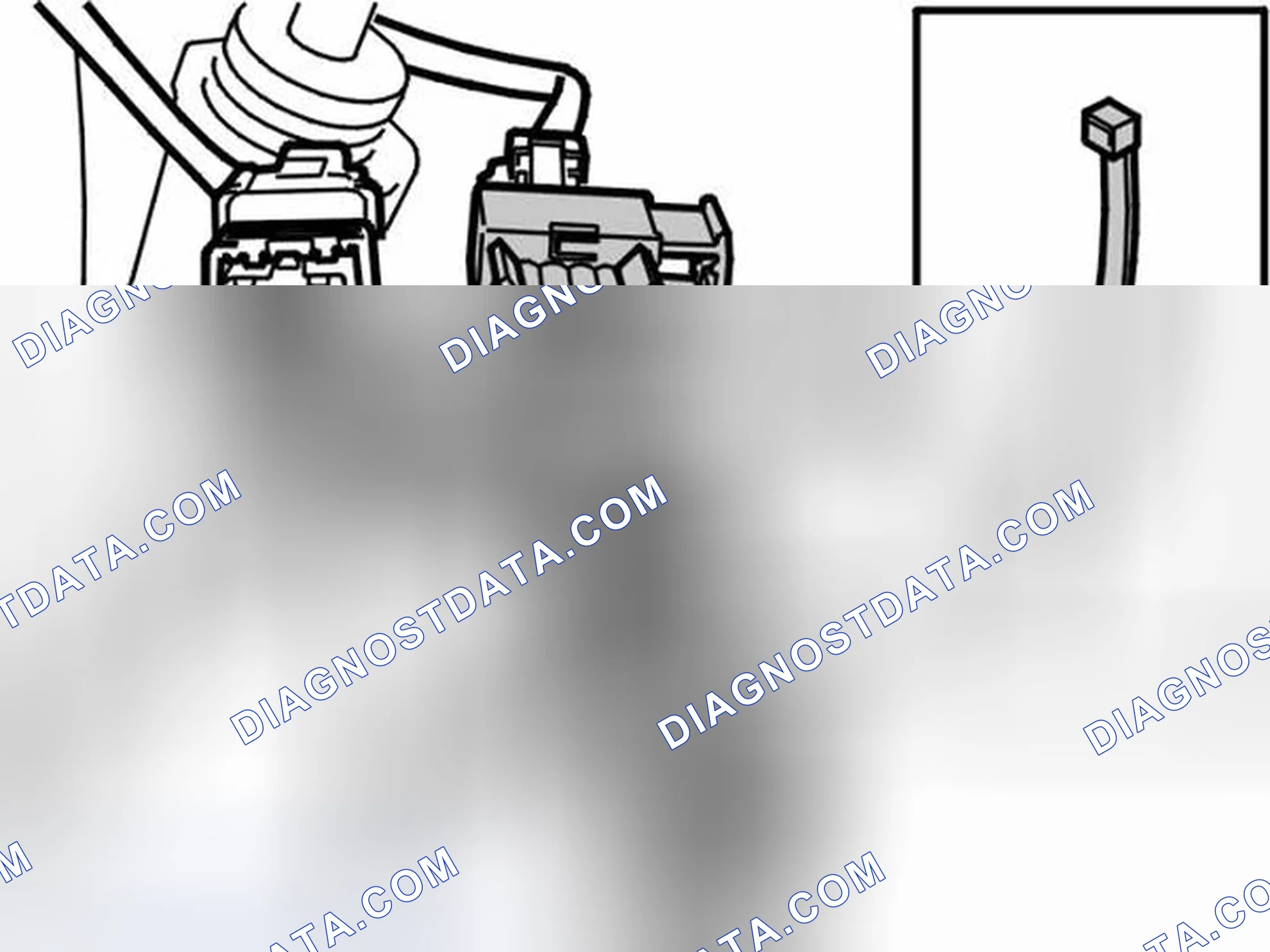 Scheme 160: Installing the adapter cable