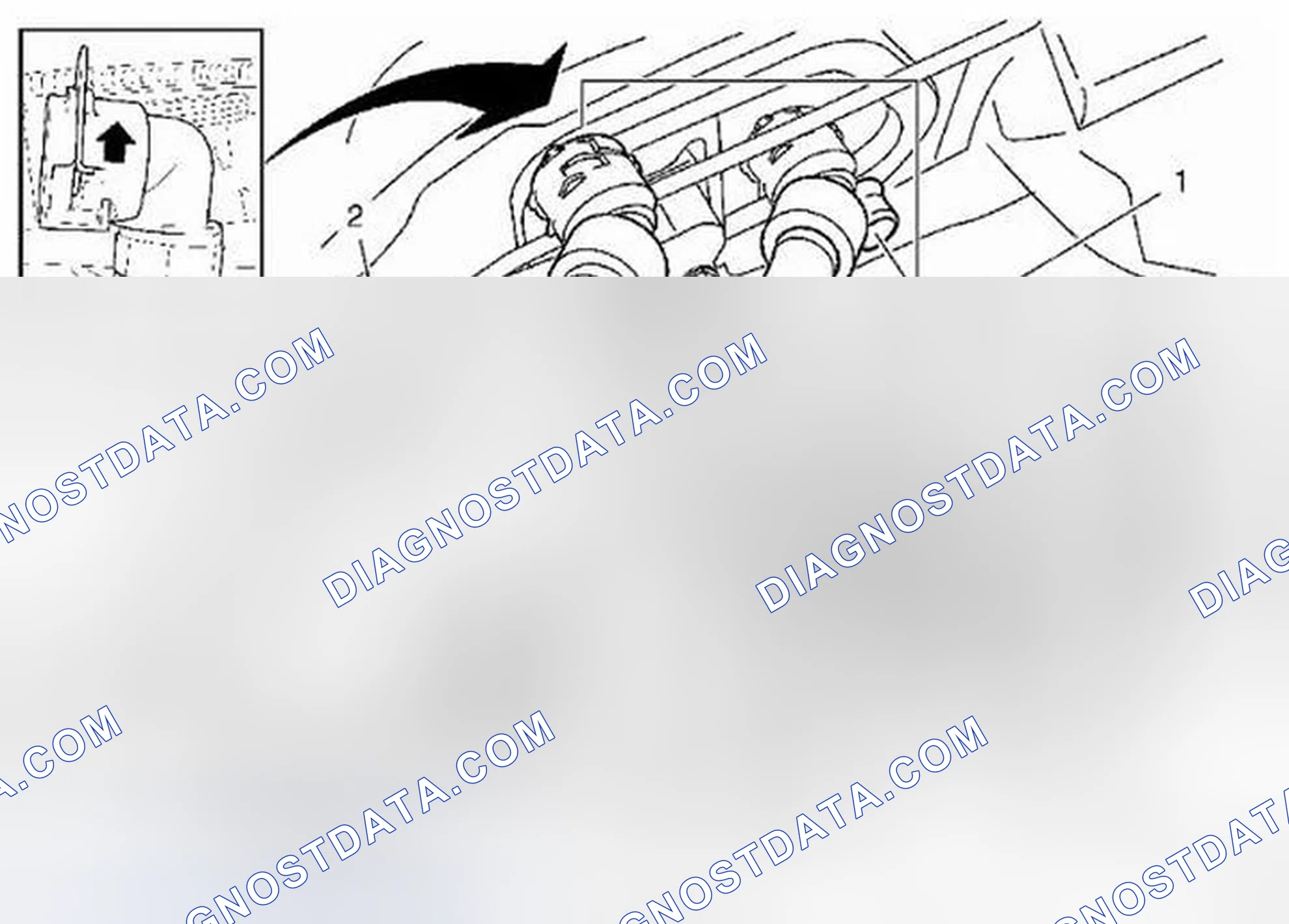 Scheme 100: Heater Outlet Hose Replacement (LAU/A28NER)