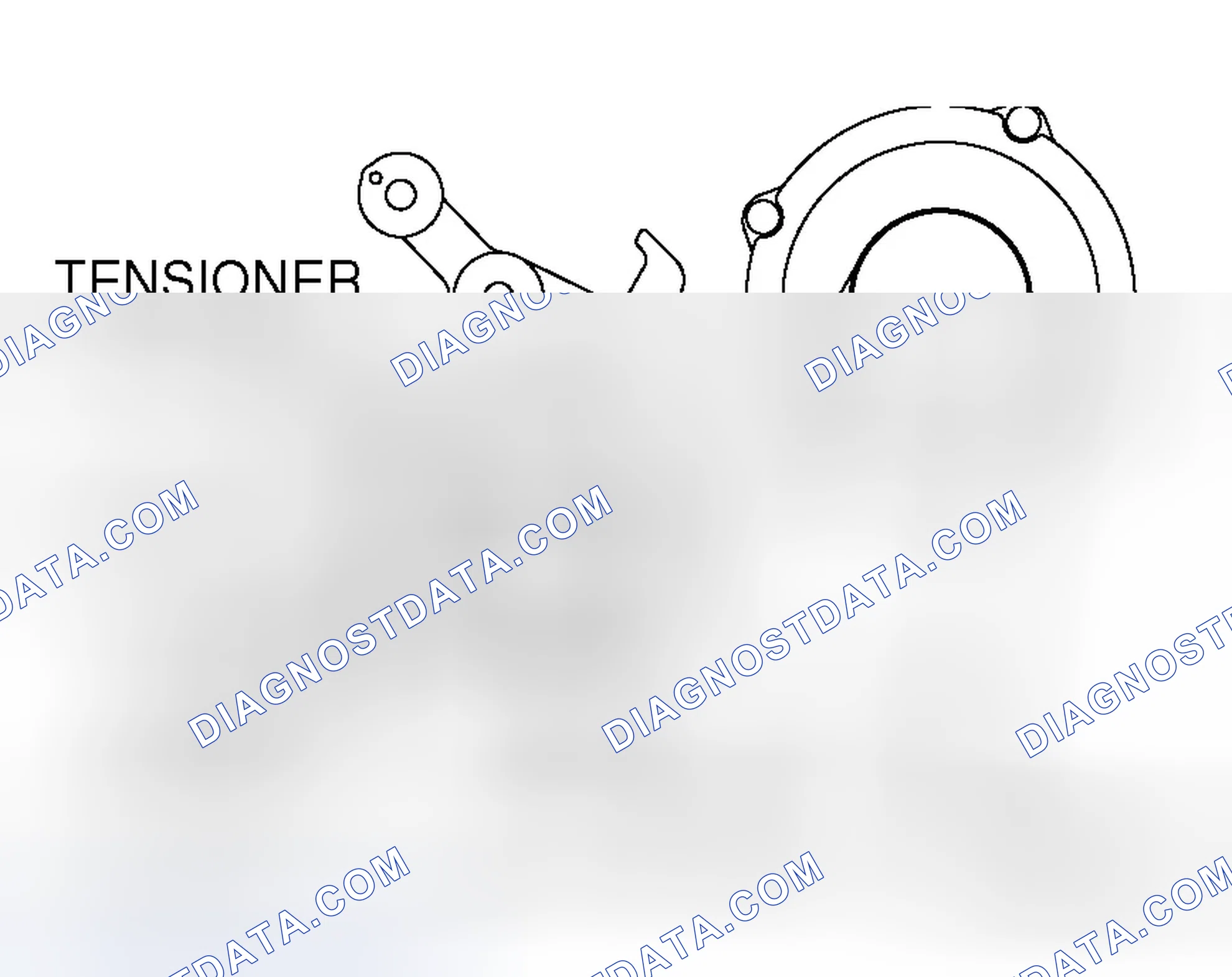 Scheme 85: GENERATOR DRIVE BELT TENSION ADJUSTMENT