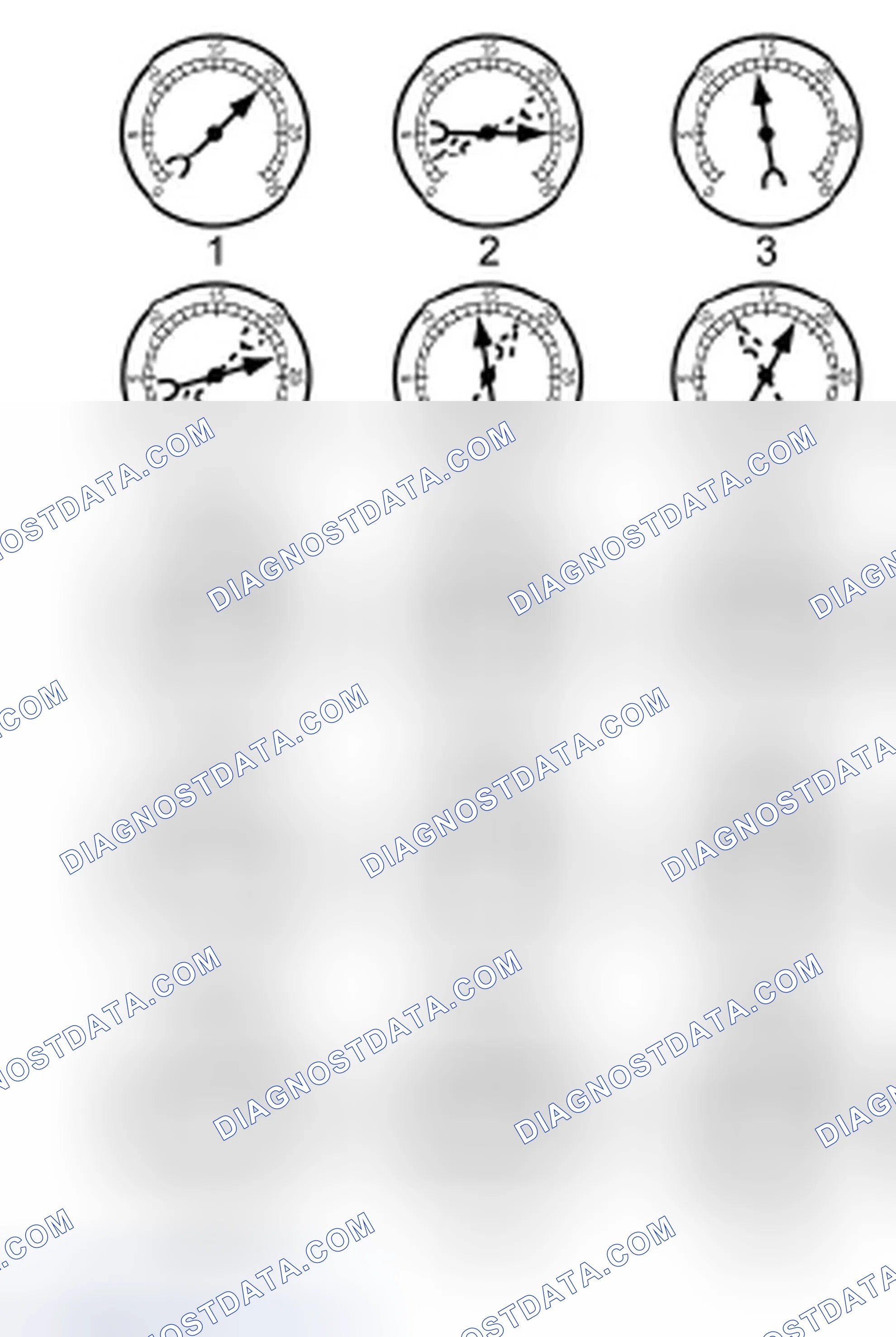 Scheme 963: Intake Manifold Vacuum Test - Interpreting Vacuum Gauge Readings