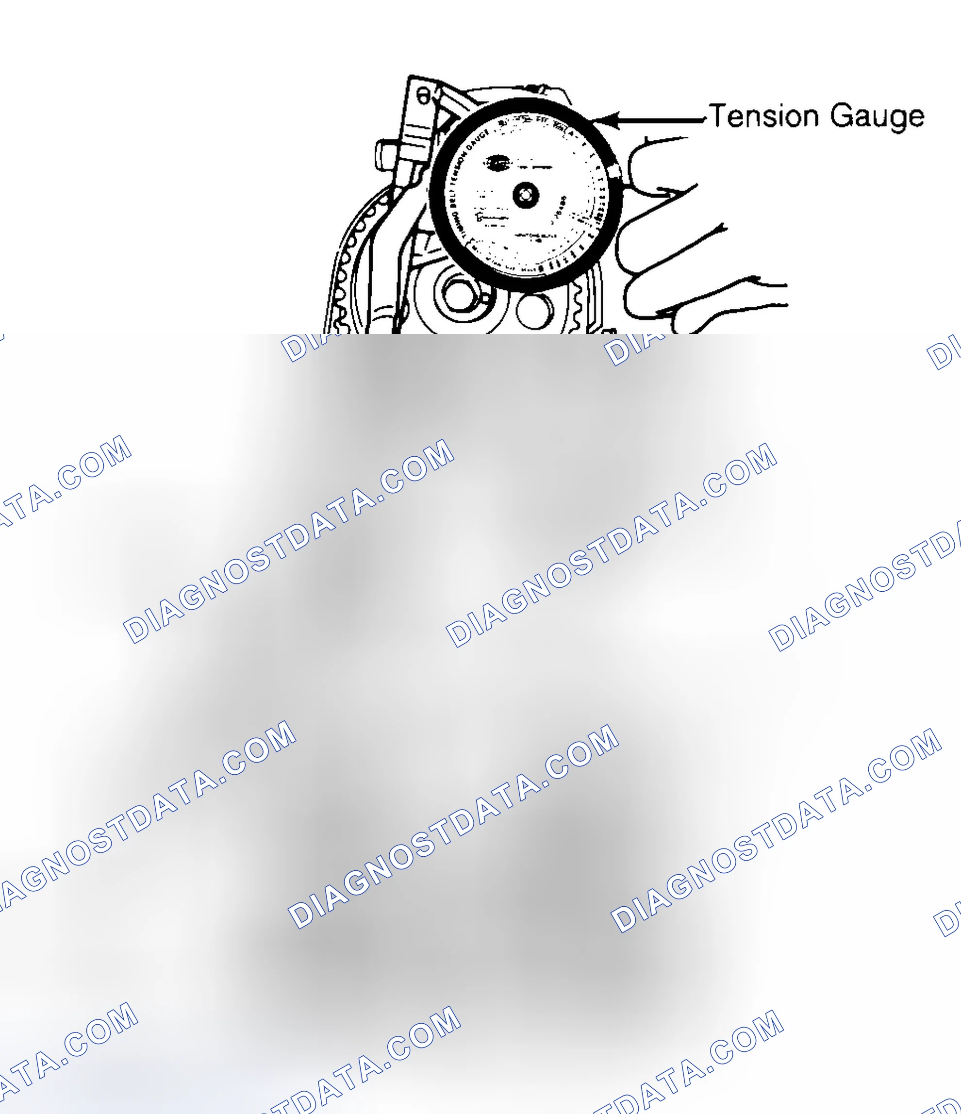 Scheme 3: Adjusting Typical Timing Belt Tension