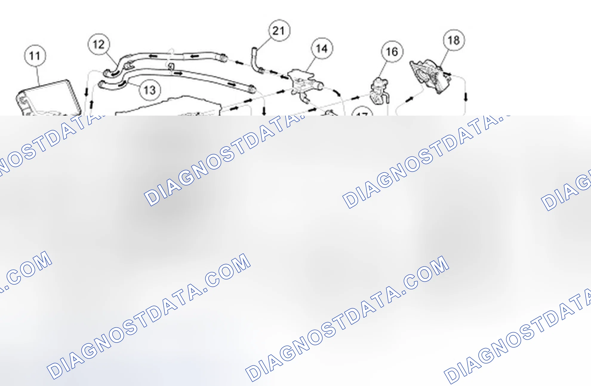 Scheme 16: Coolant Flow Diagram