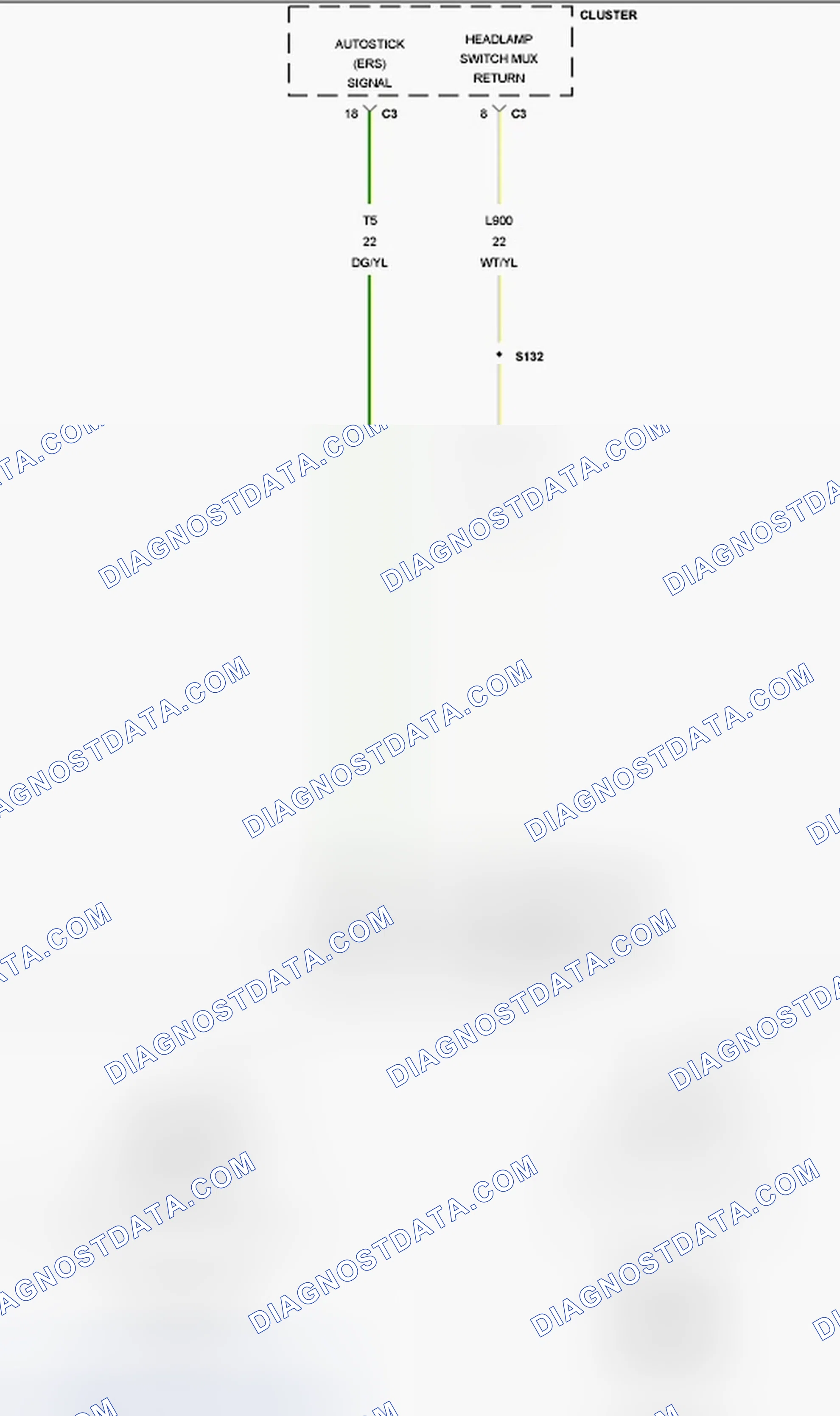 Scheme 57: P0952-AUTOSTICK INPUT CIRCUIT LOW - 3500 CAB & CHASSIS, 4500, 5500
