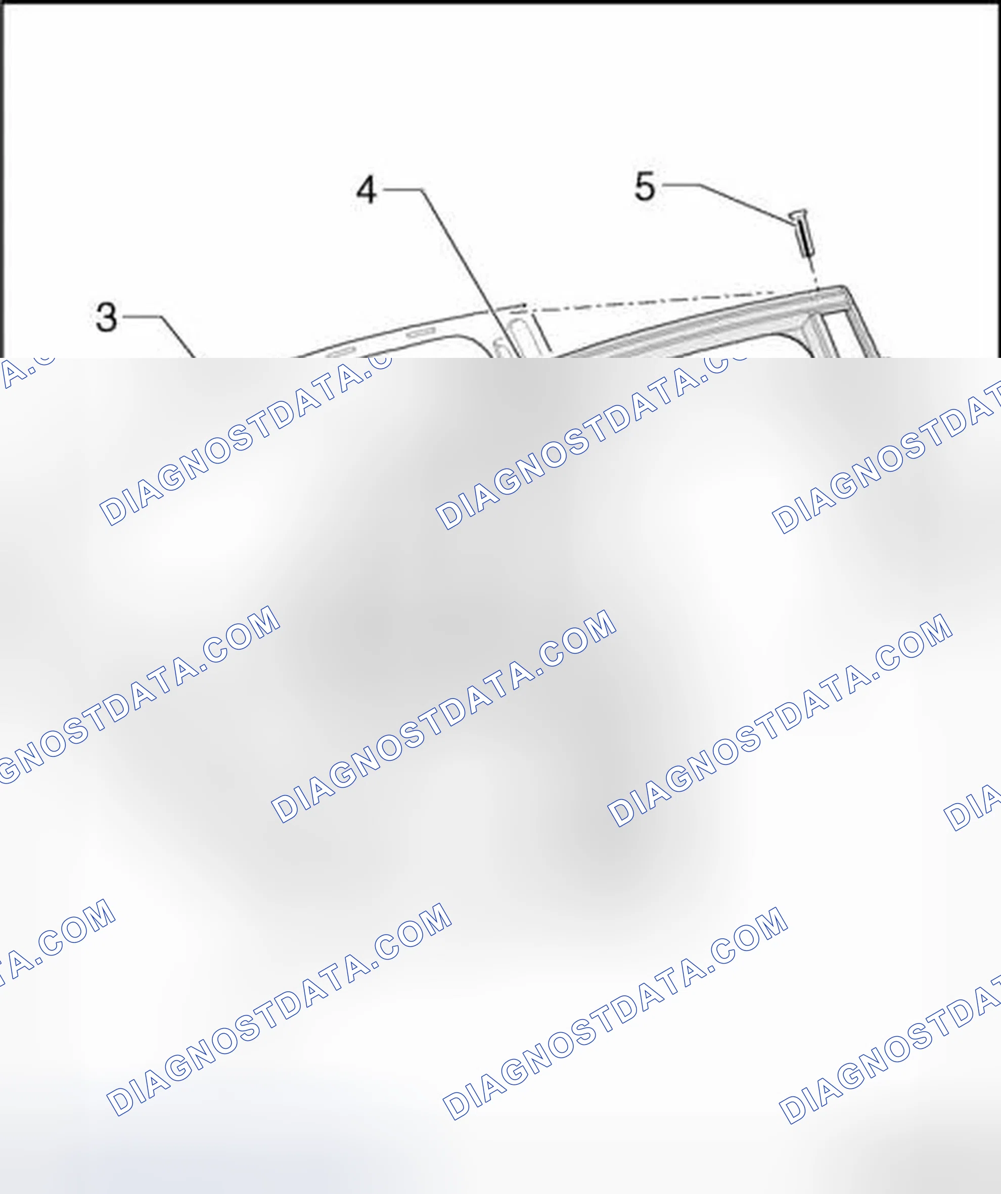 Scheme 8: FIXED DOOR WINDOW WITH WINDOW GUIDE OVERVIEW