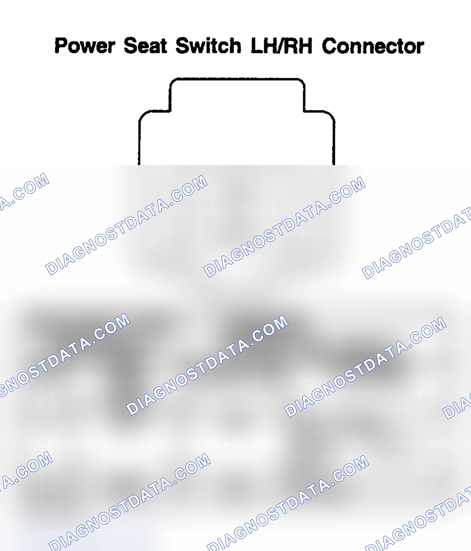 Scheme 222: POWER SEAT SWITCH (LH & RH)